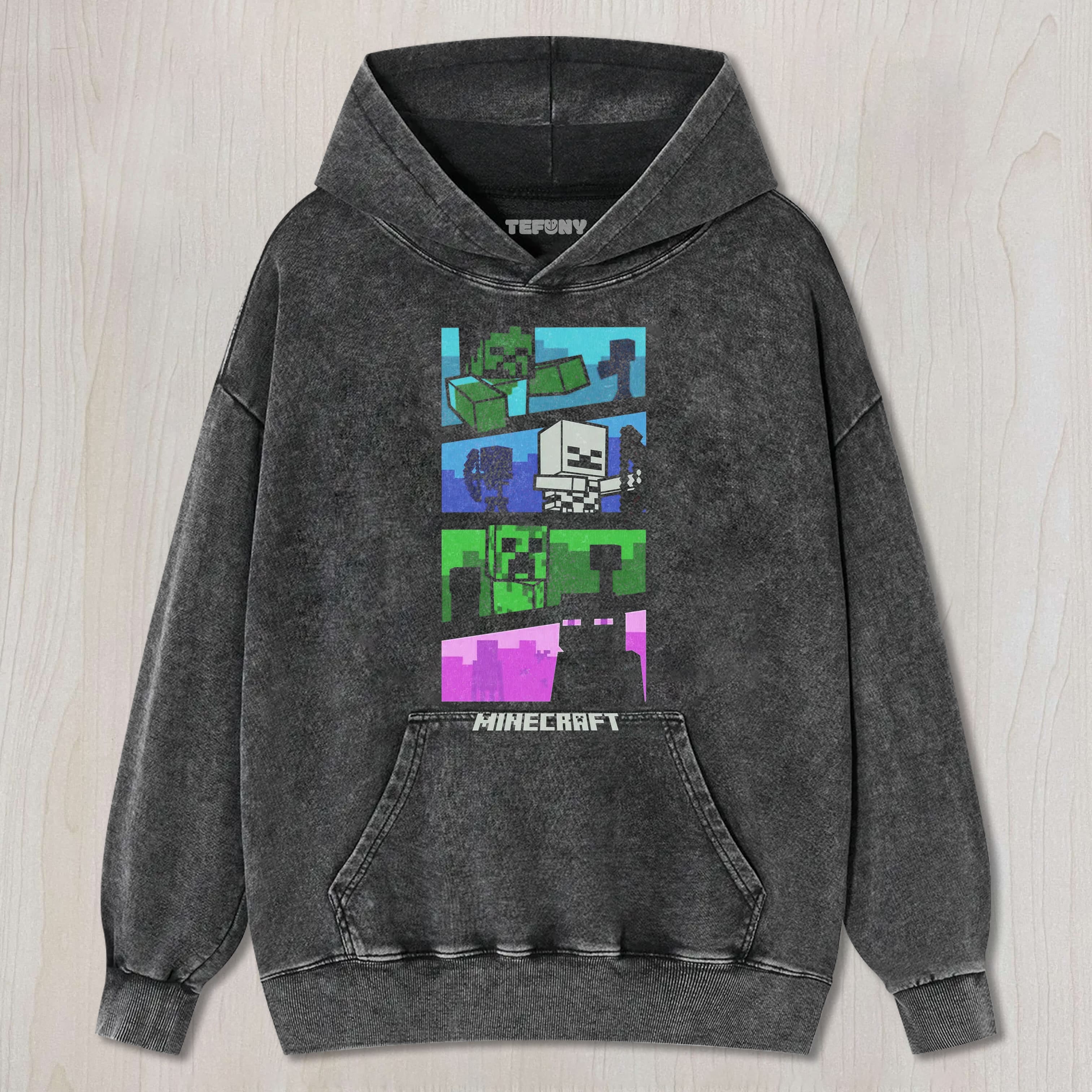 MINECRAFT V4 UNISEX TEE, TANK TOP, LAYERED LS, SWEATSHIRT & HOODIE