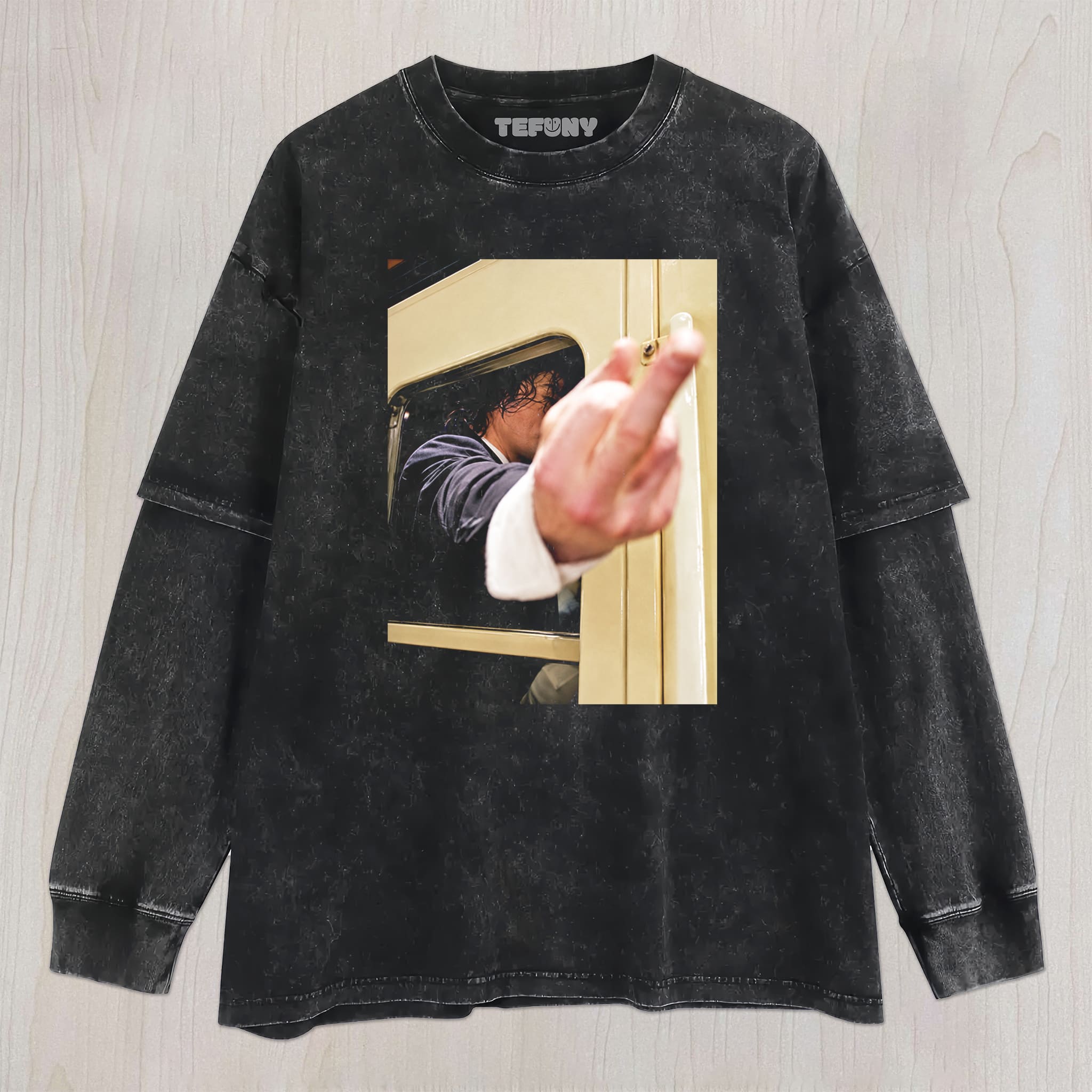 MJ MIDDLE FINGER V1 UNISEX TEE, TANK TOP, LAYERED LS, SWEATSHIRT & HOODIE