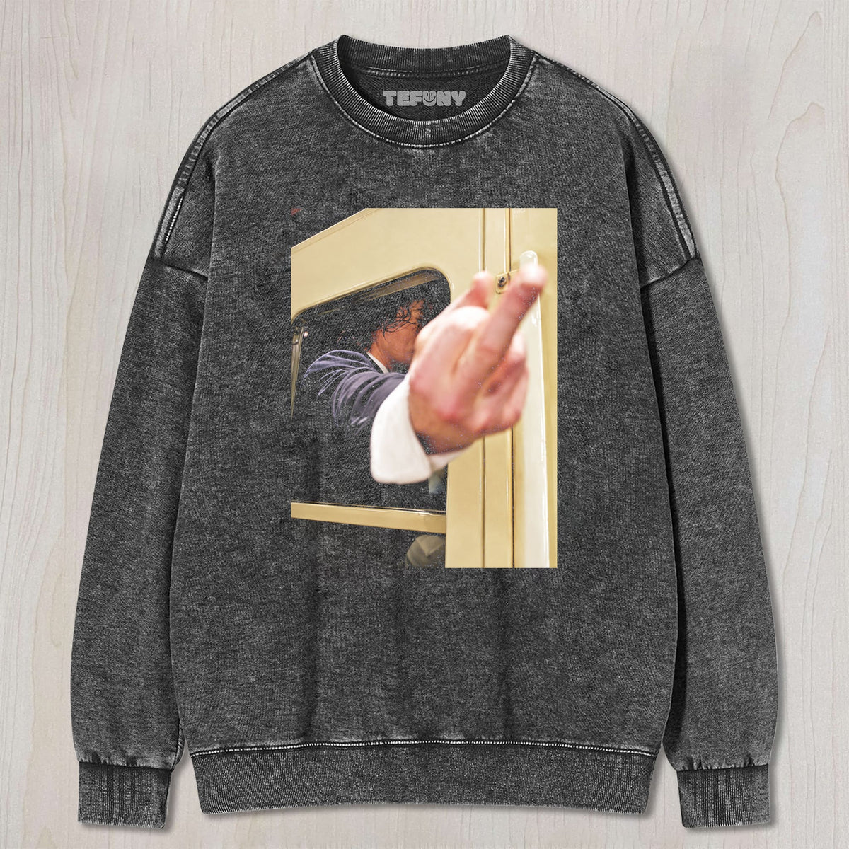 MJ MIDDLE FINGER V1 UNISEX TEE, TANK TOP, LAYERED LS, SWEATSHIRT & HOODIE