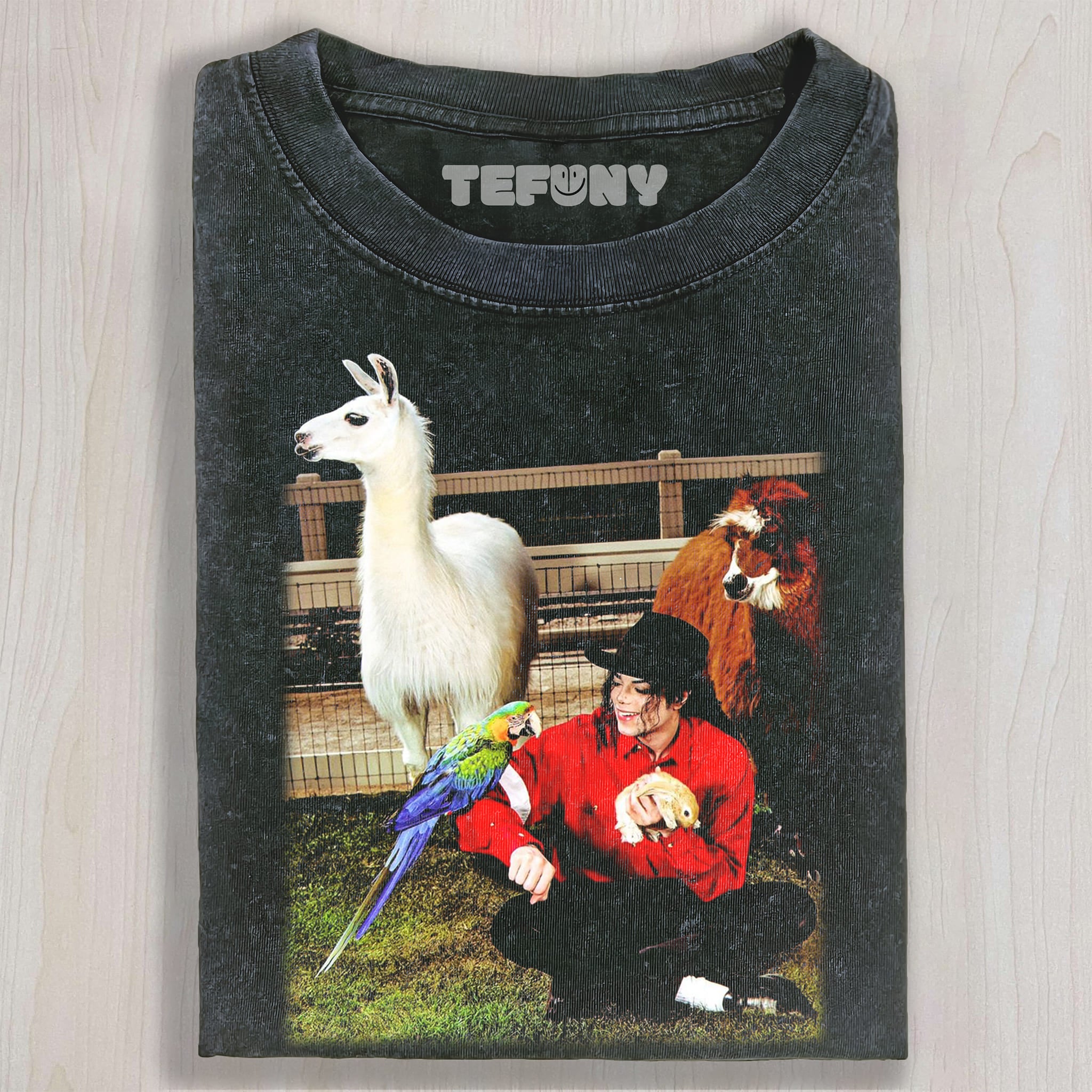 MJ & ANIMAL UNISEX TEE, TANK TOP, LAYERED LS, SWEATSHIRT & HOODIE