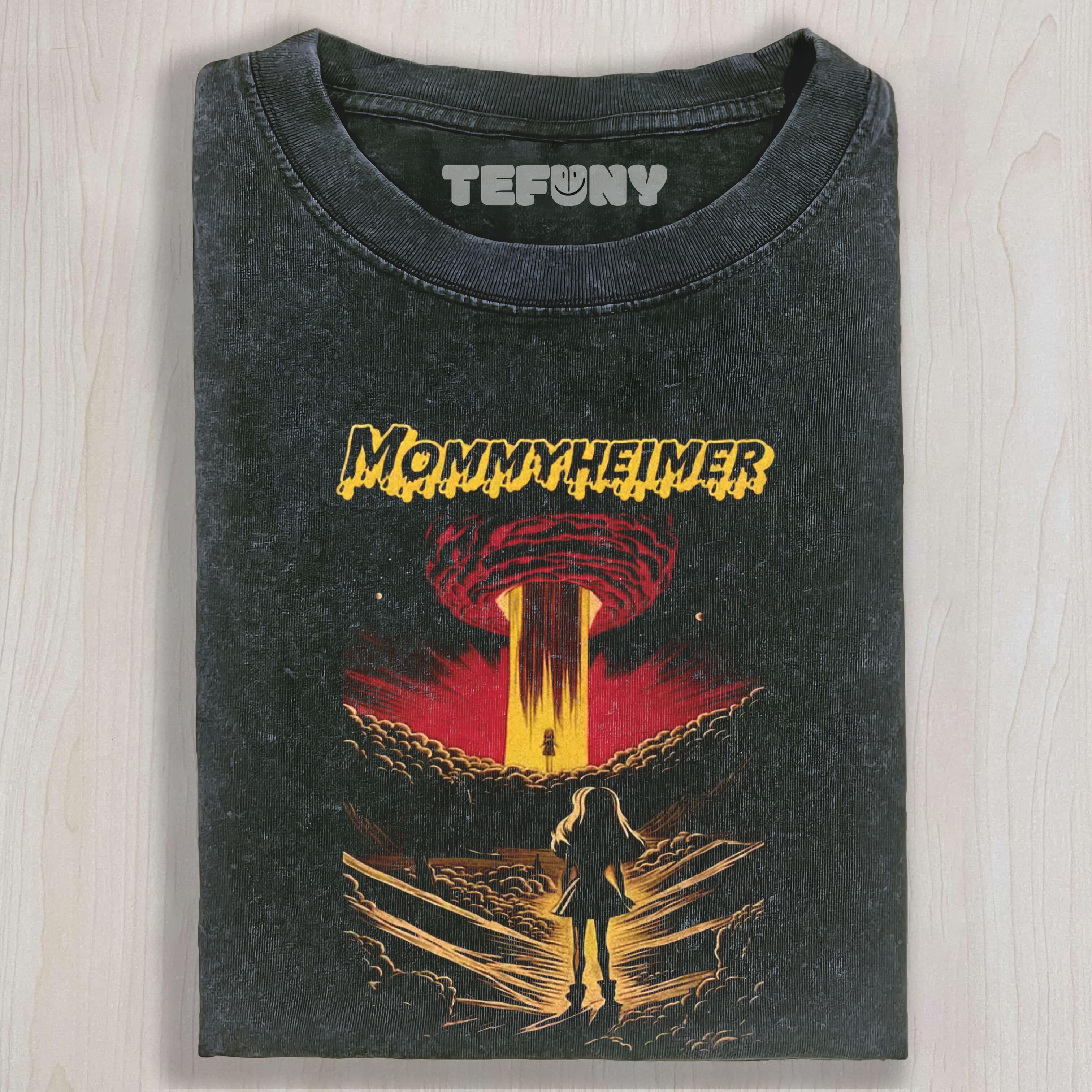 MOMMYHEIMER BARBENHEIMER PARODY UNISEX TEE, TANK TOP, LAYERED LS, SWEATSHIRT & HOODIE