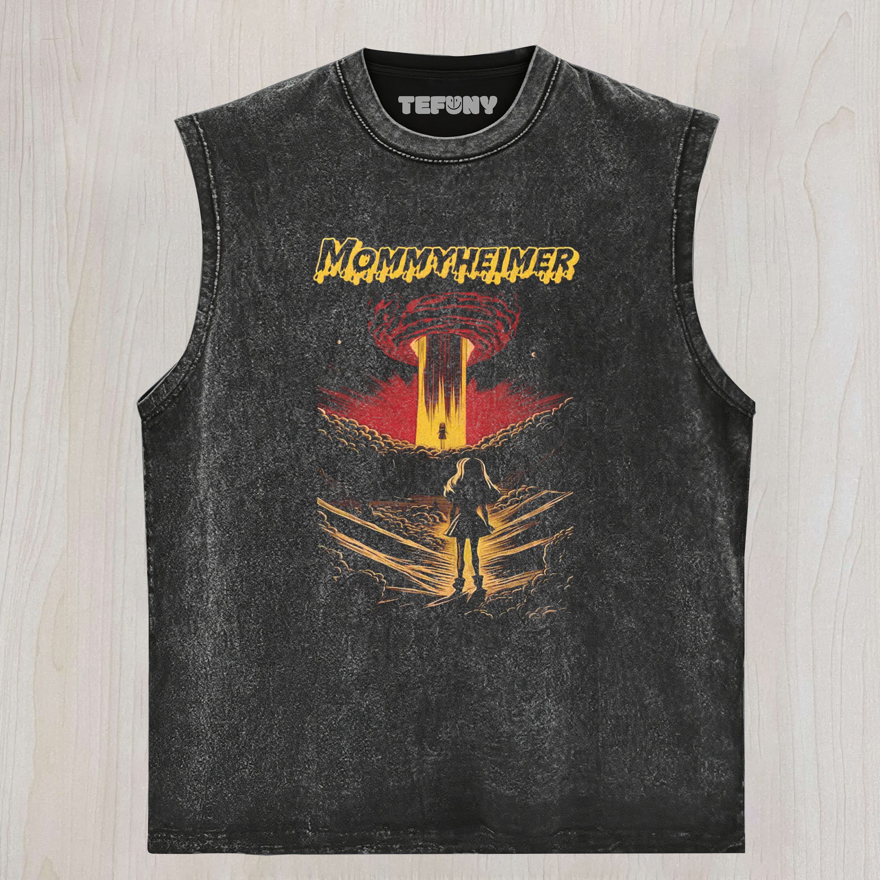 MOMMYHEIMER BARBENHEIMER PARODY UNISEX TEE, TANK TOP, LAYERED LS, SWEATSHIRT & HOODIE