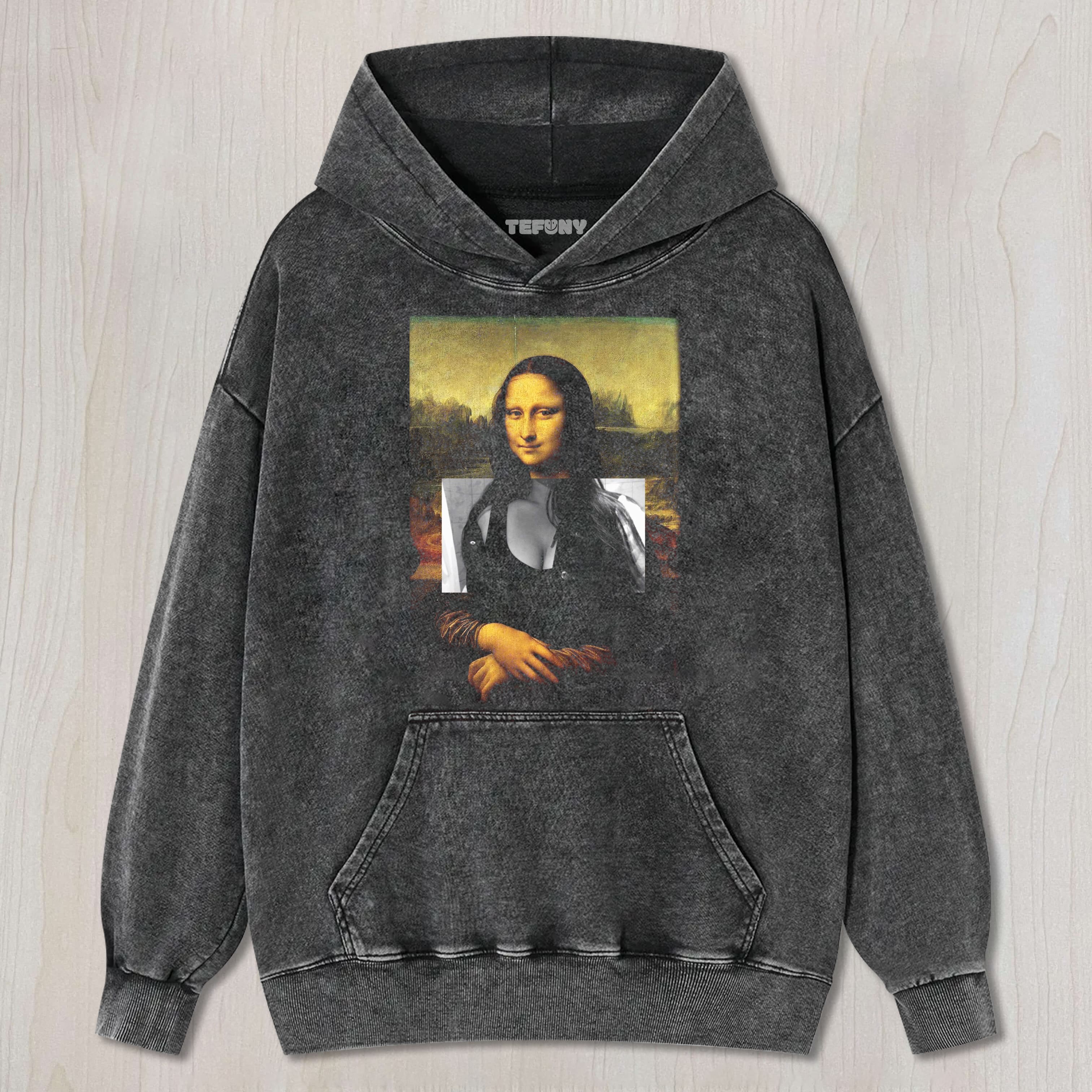 MONA LISA FUNNY MEME TEE & SWEAT & HOOD