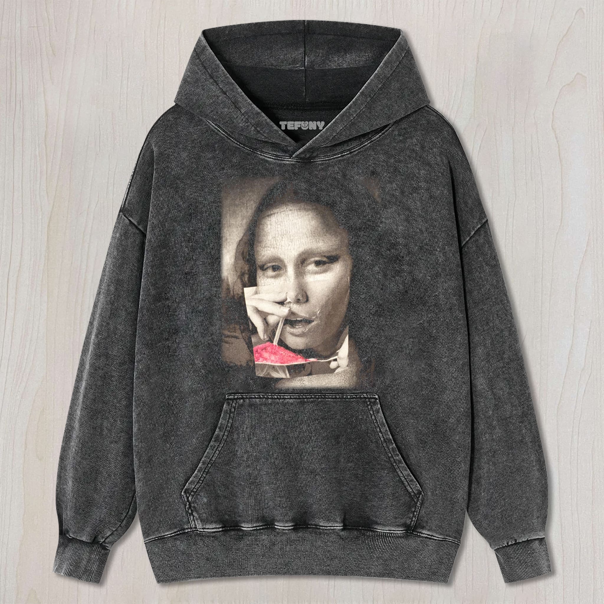 MONA LISA SUCKS UP POWDER UNISEX TEE, TANK TOP, LAYERED LS, SWEATSHIRT & HOODIE