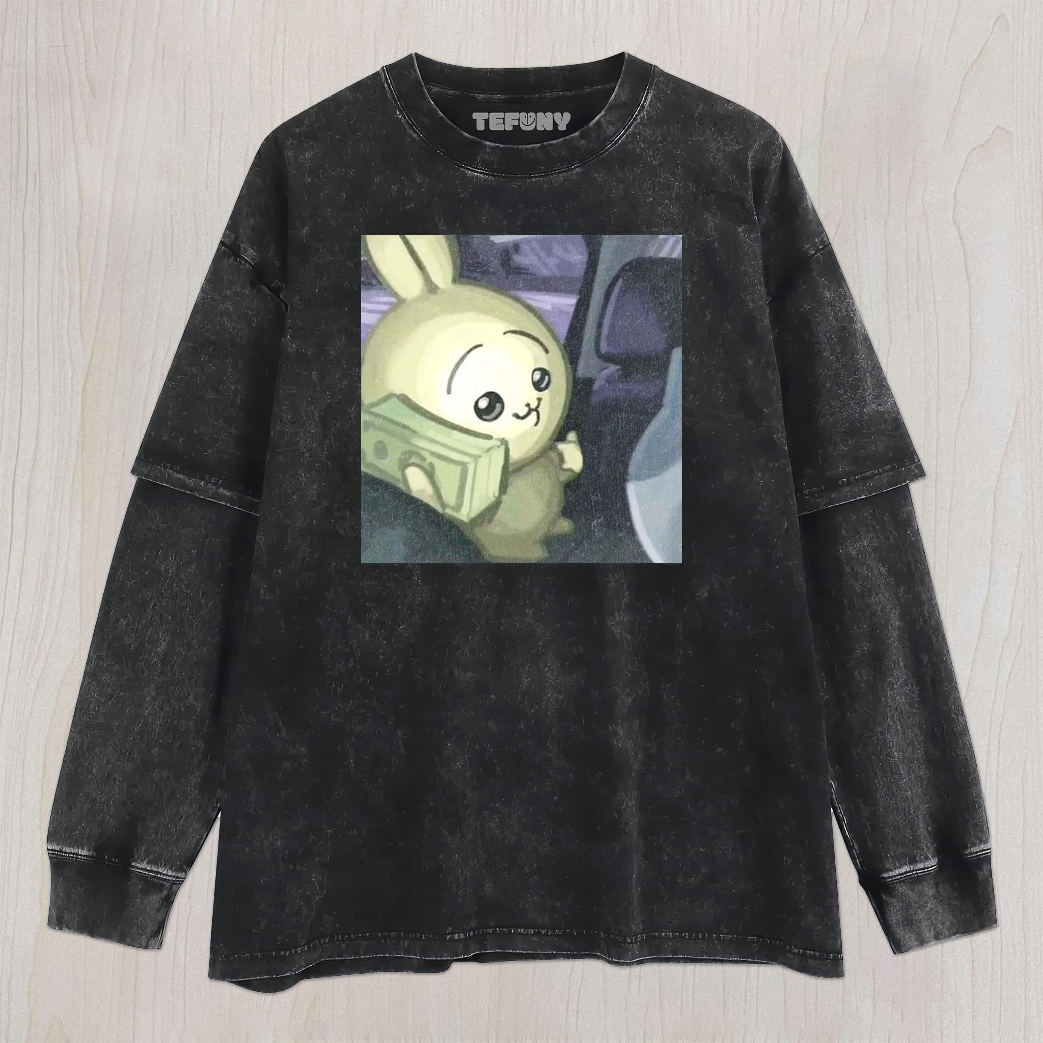 MONEY BUNNY TRIP UNISEX TEE, TANK TOP, LAYERED LS, SWEATSHIRT & HOODIE