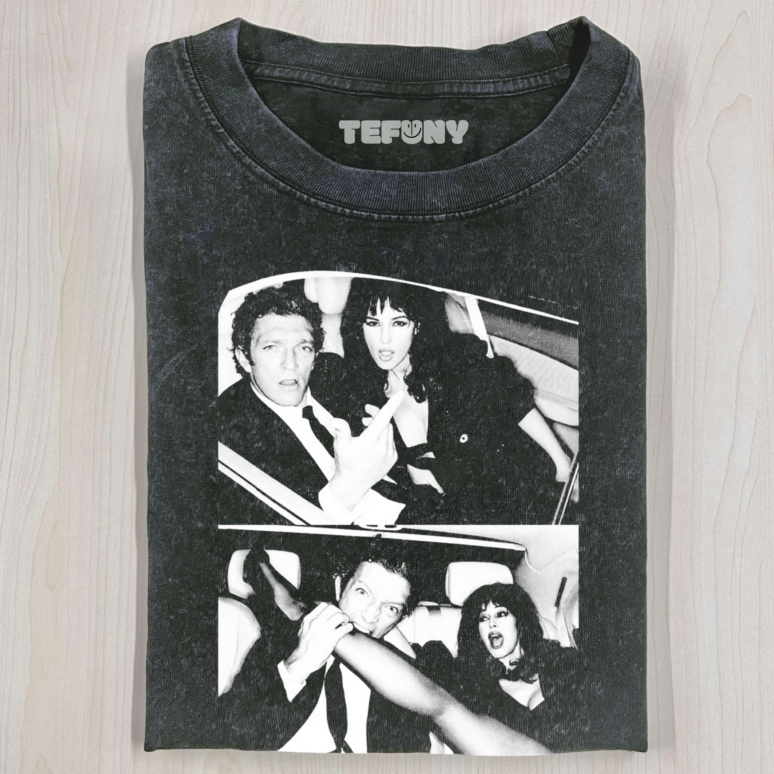 MONICA BELLUCCI VINCENT CASSEL T-SHIRT