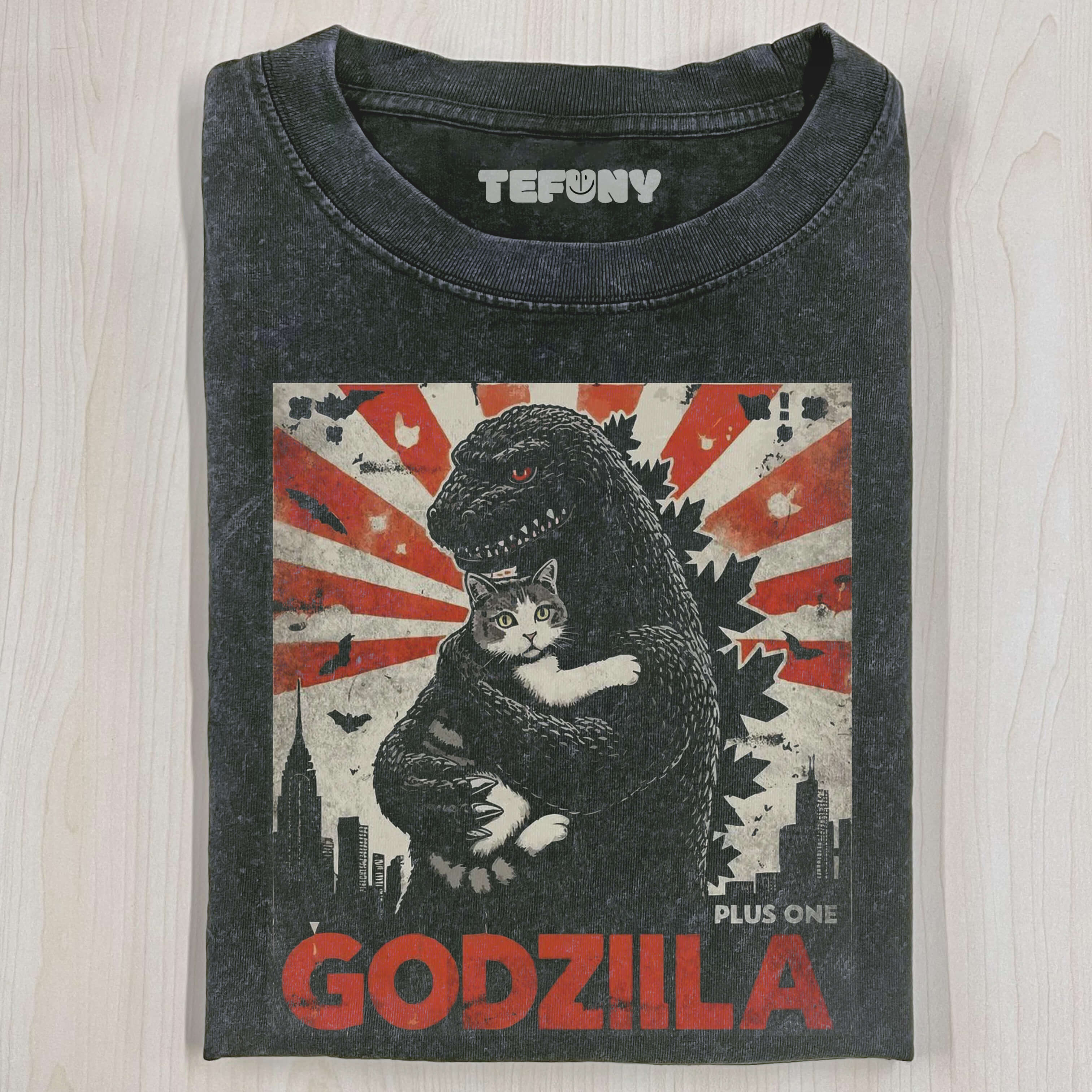 MONSTER CAT T-SHIRT