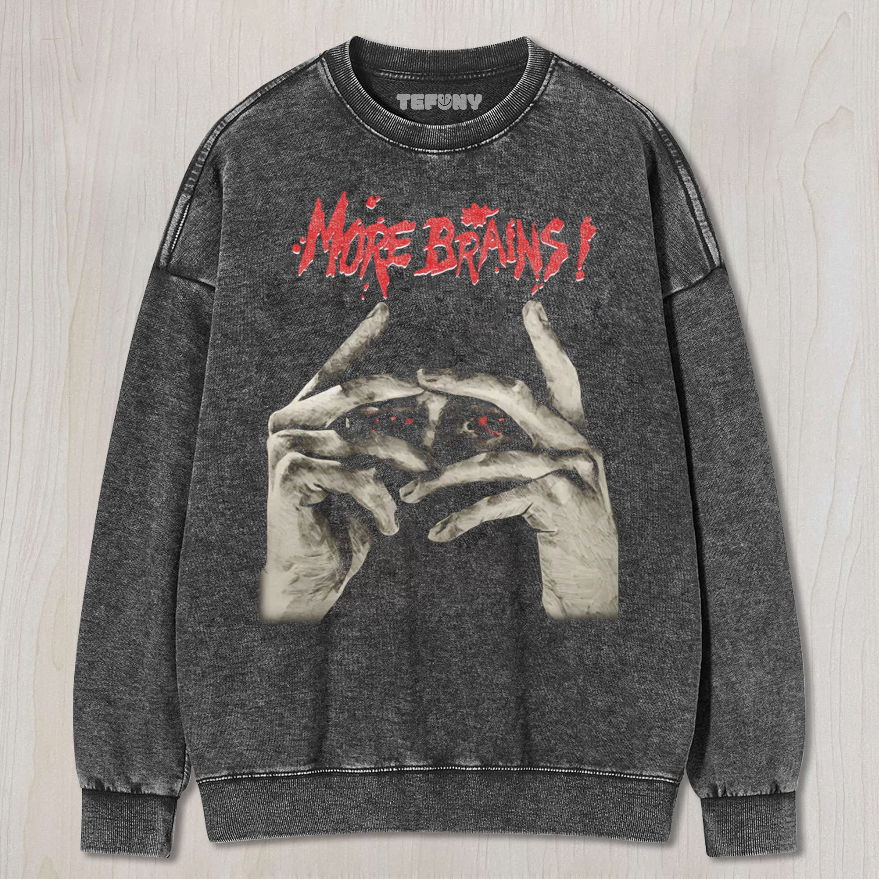 MORE BRAINS GRAPHIC UNISEX TEE, TANK TOP, LAYERED LS, SWEATSHIRT & HOODIE