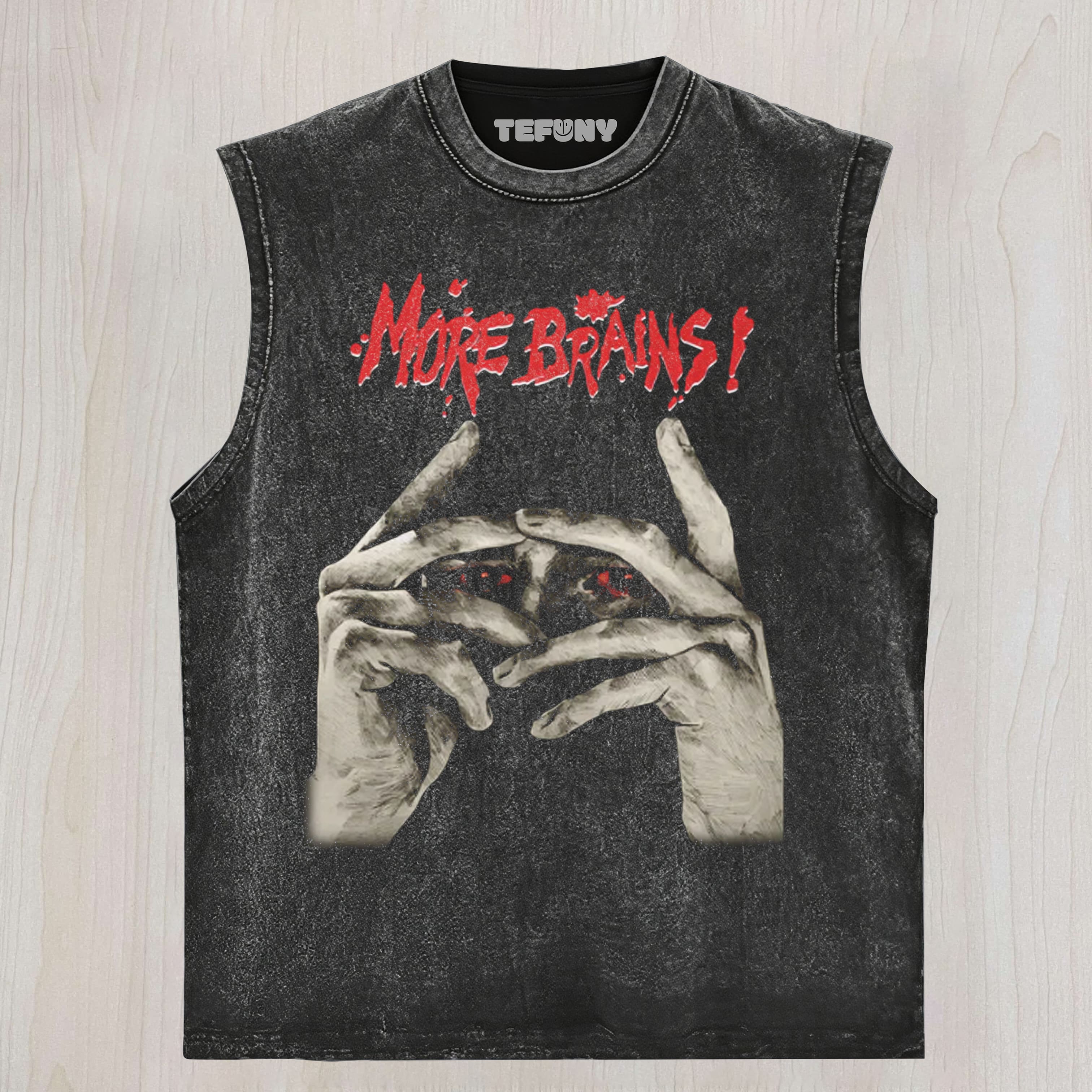 MORE BRAINS GRAPHIC UNISEX TEE, TANK TOP, LAYERED LS, SWEATSHIRT & HOODIE