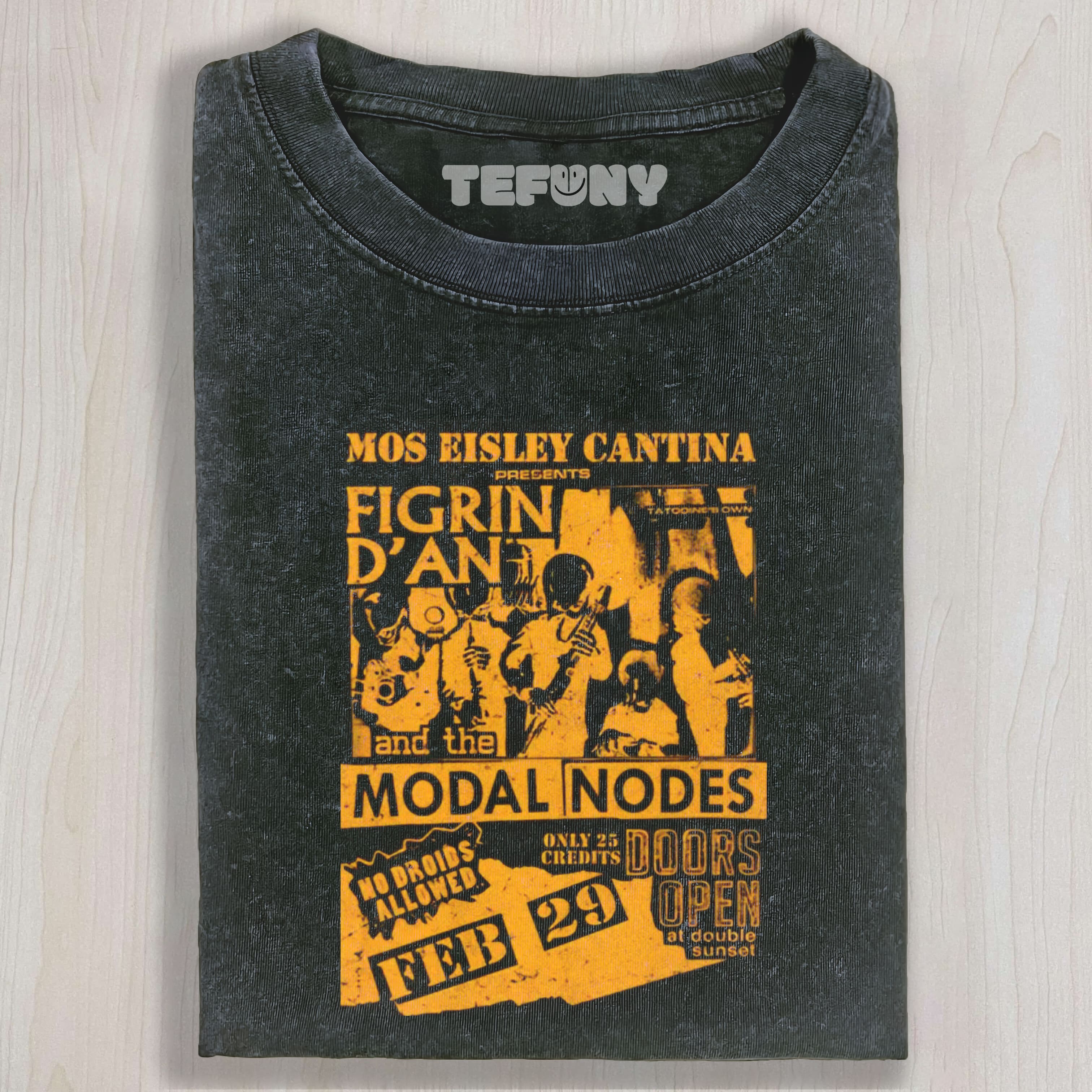 MOS EISLEY CANTINA MODAL NODES WASHED TEE & SWEAT & HOOD