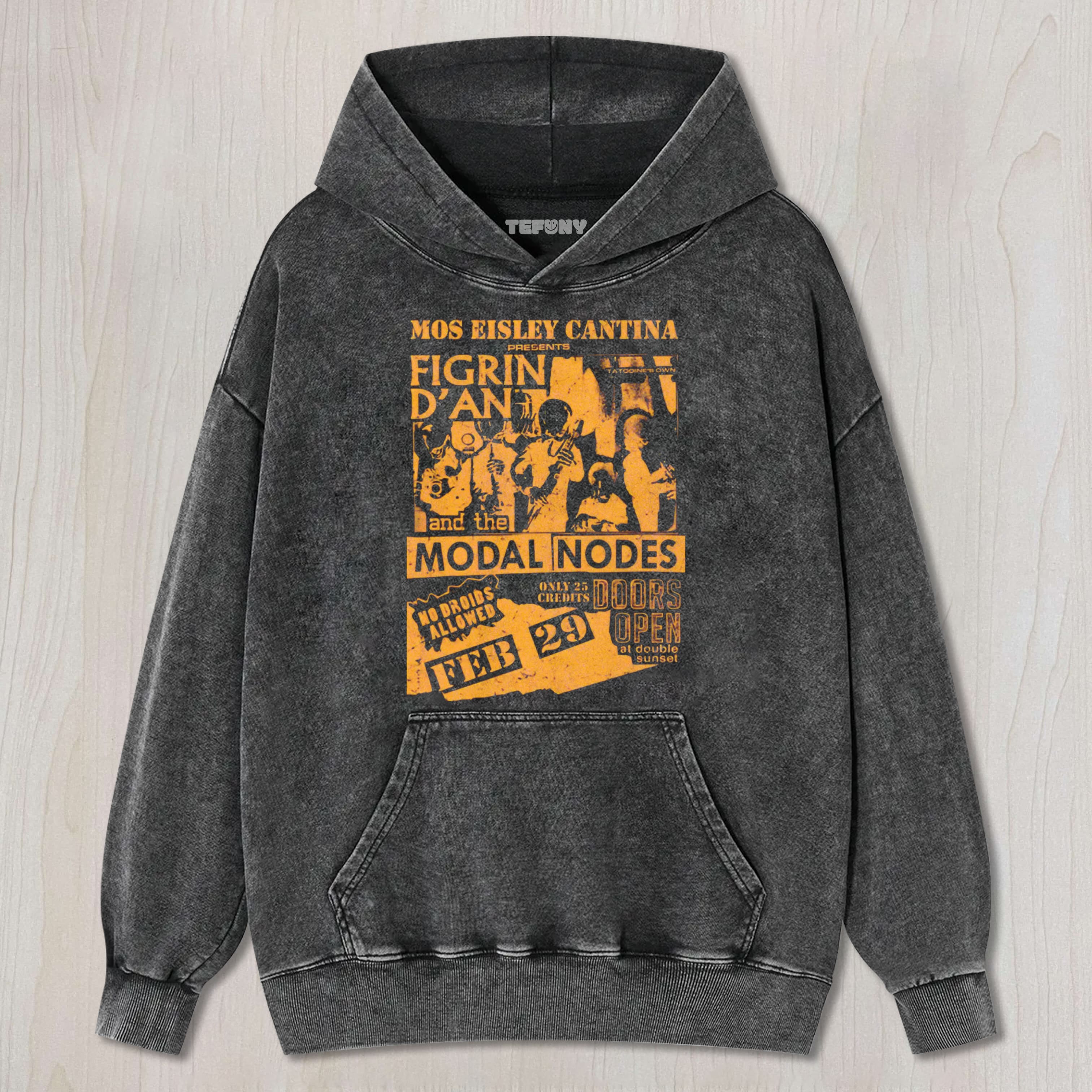 MOS EISLEY CANTINA MODAL NODES WASHED TEE & SWEAT & HOOD