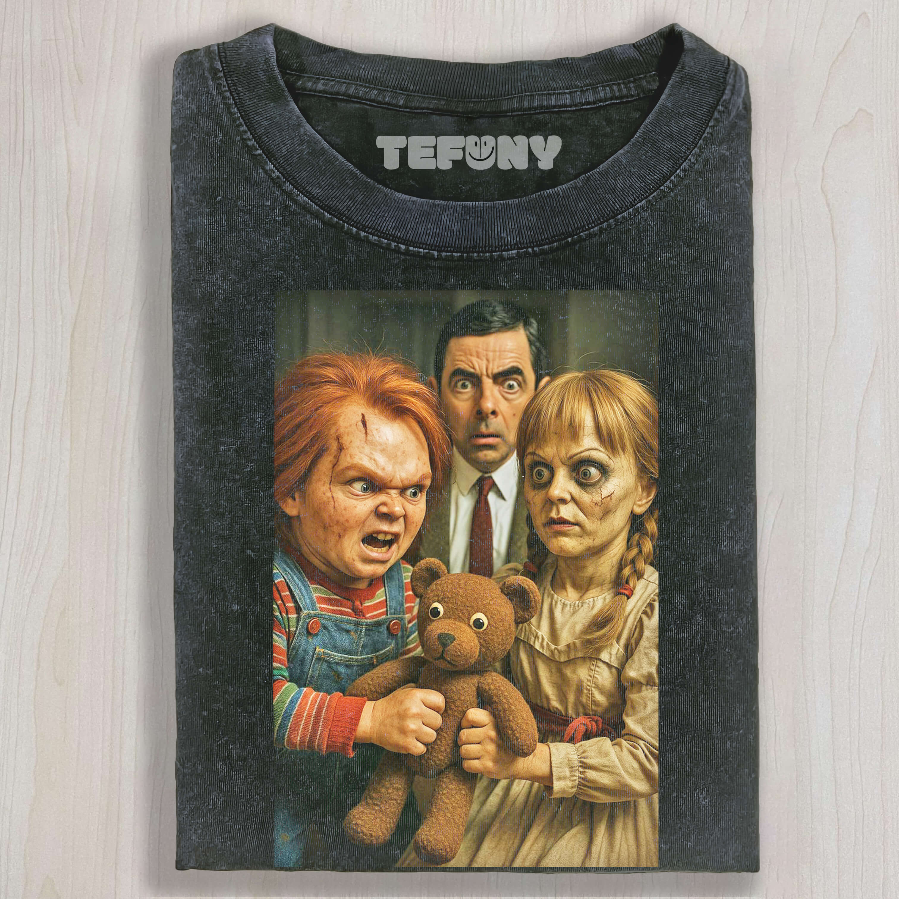 MR. BEAN,CHUCKY AND ANNABELLE TEE & SWEAT & HOOD