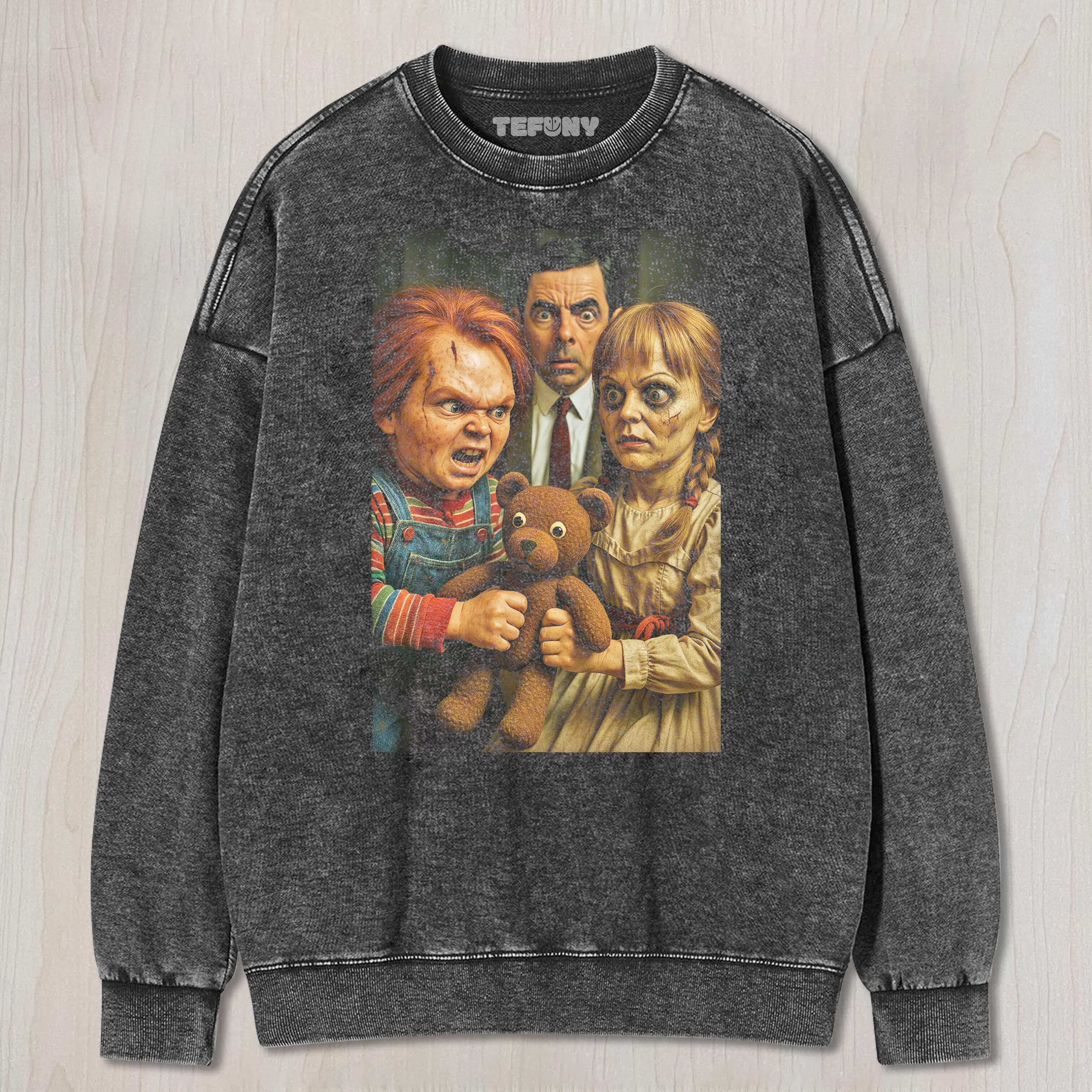 MR. BEAN,CHUCKY AND ANNABELLE TEE & SWEAT & HOOD