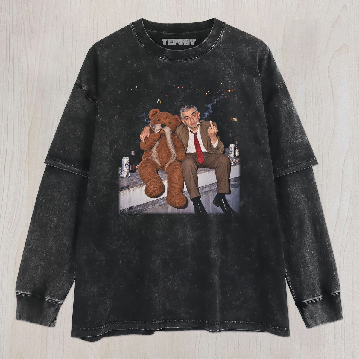 MR BEAN V7 UNISEX TEE, TANK TOP, LAYERED LS, SWEATSHIRT & HOODIE