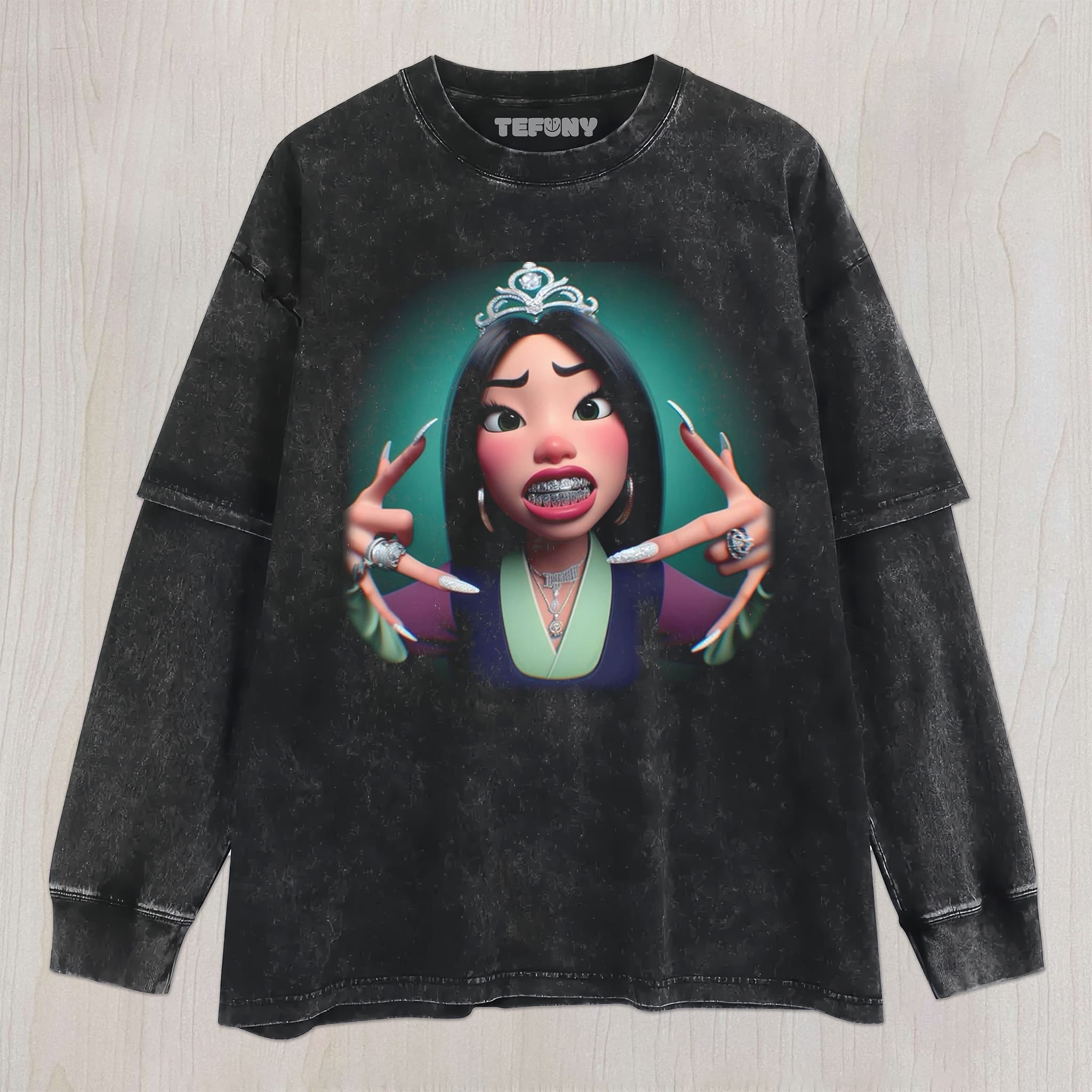 MULAN RETRO UNISEX TEE, TANK TOP, LAYERED LS, SWEATSHIRT & HOODIE