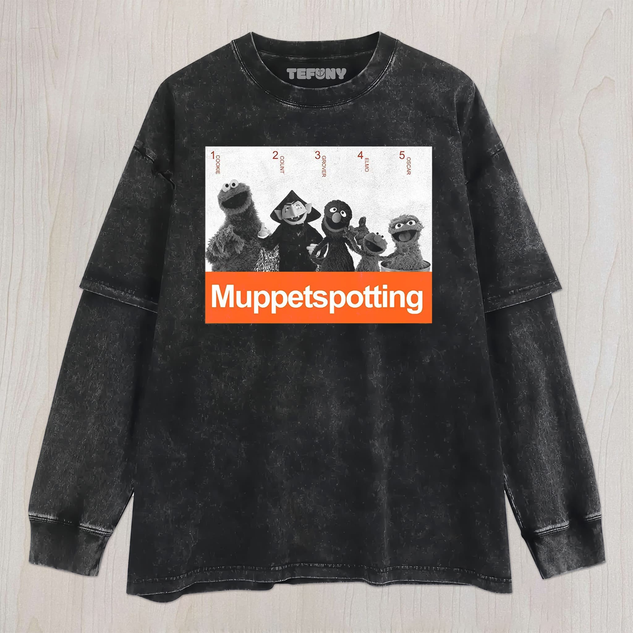 MUPPET TRAIN SPOTTING UNISEX TEE, TANK TOP, LAYERED LS, SWEATSHIRT & HOODIE