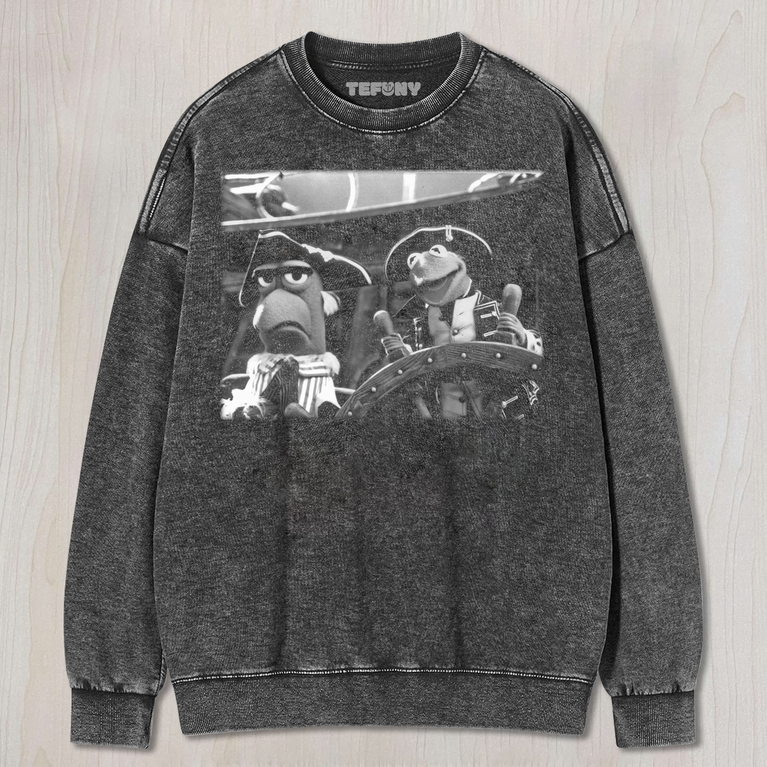 MUPPET TREASURE ISLAND FROG UNISEX TEE, TANK TOP, LAYERED LS, SWEATSHIRT & HOODIE
