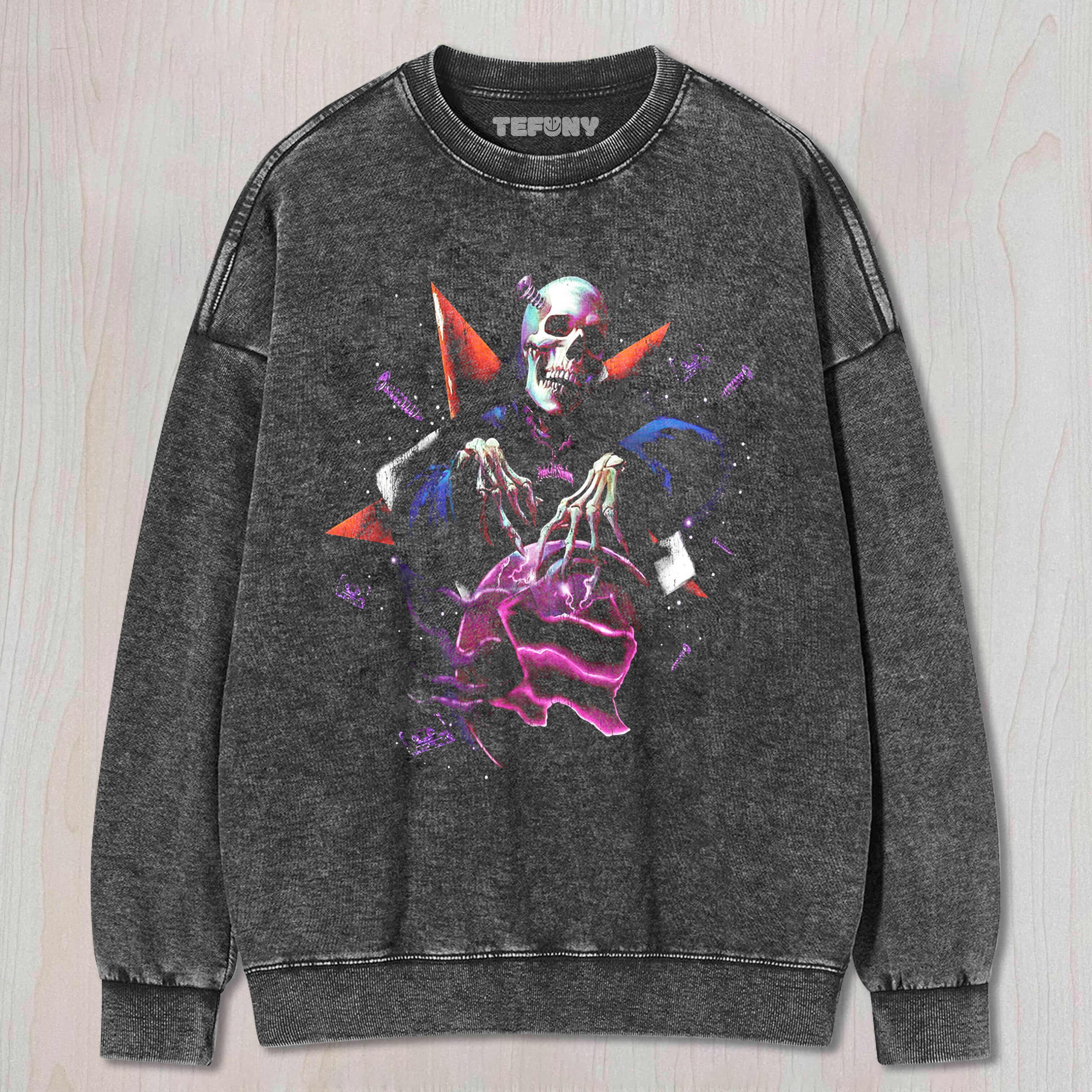 MUSIC SKULL TEE & SWEAT & HOOD