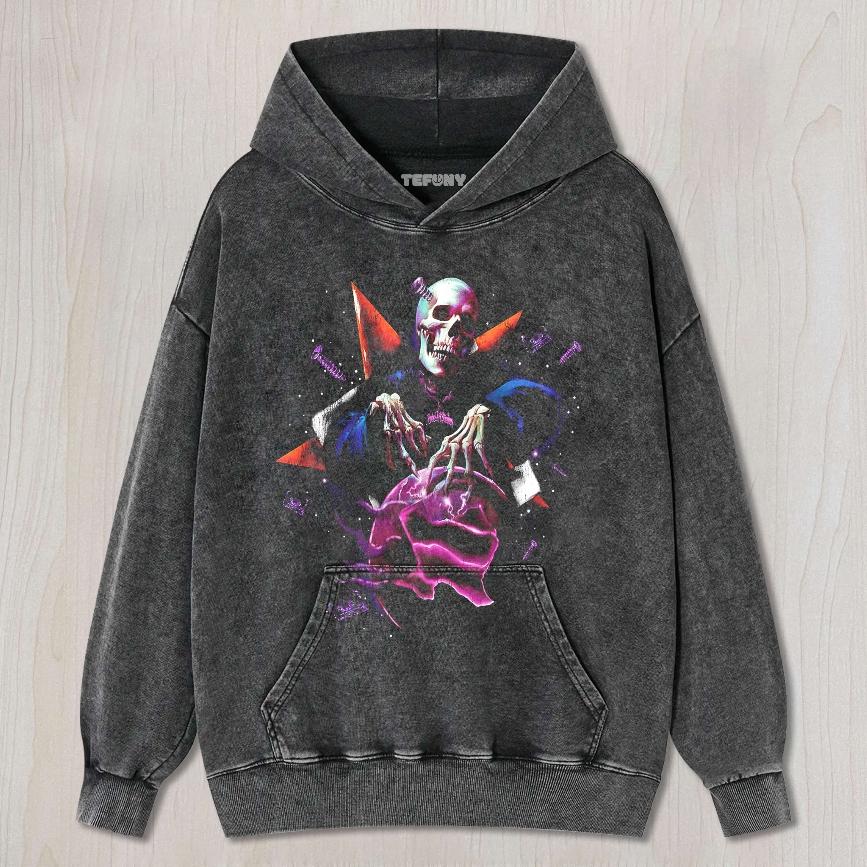 MUSIC SKULL TEE & SWEAT & HOOD