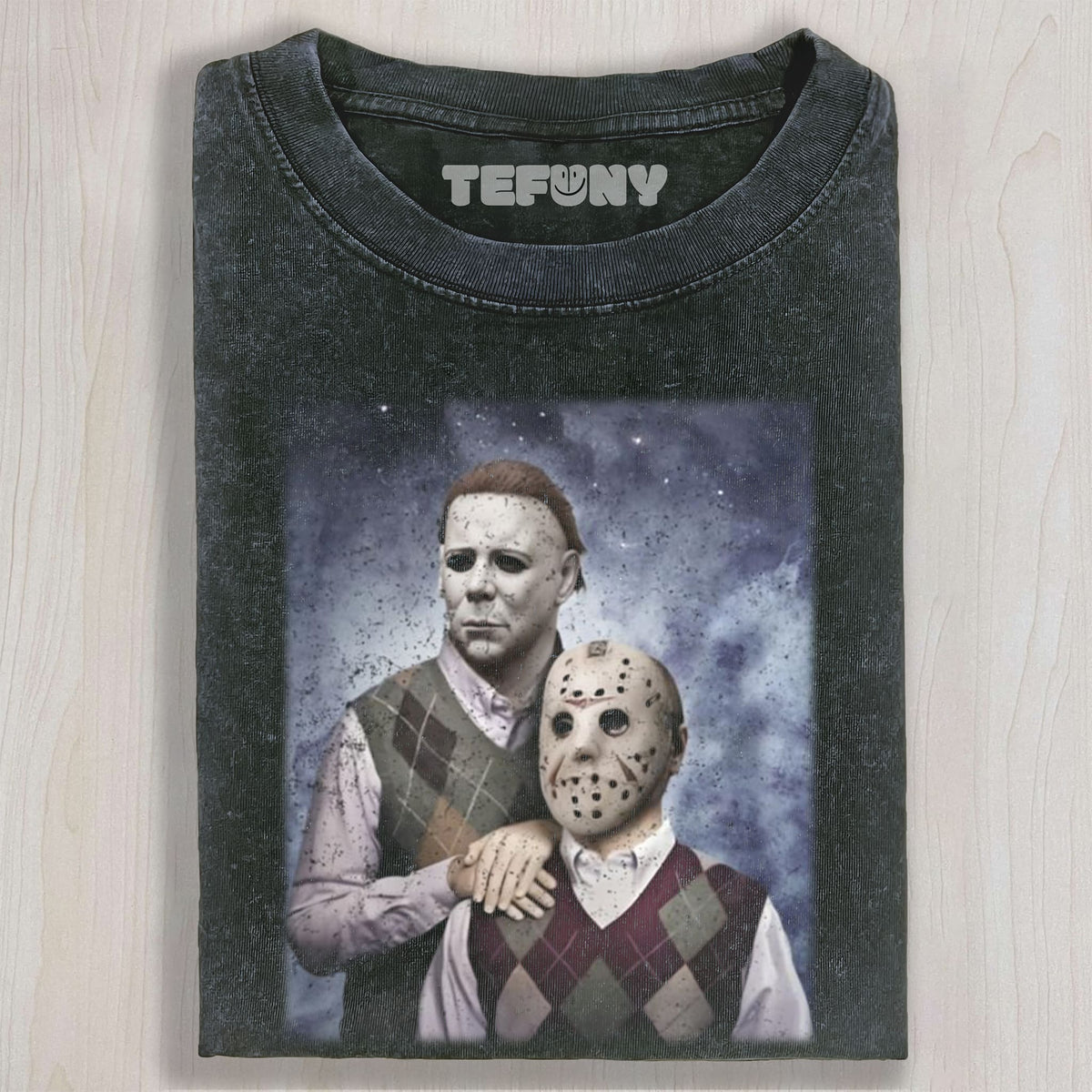 MYERS AND JASON BROTHERS MEME UNISEX TEE, TANK TOP, LAYERED LS, SWEATSHIRT & HOODIE