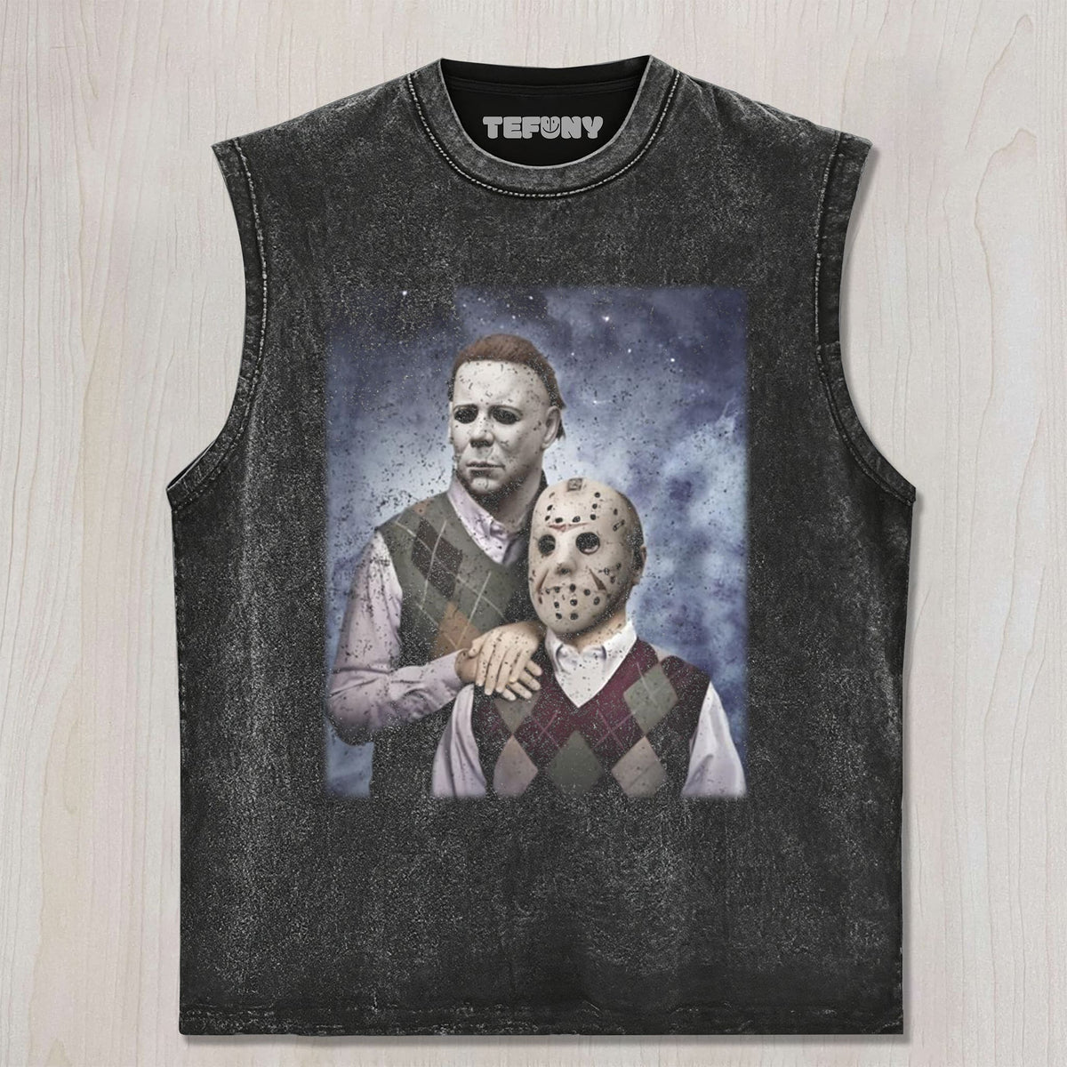 MYERS AND JASON BROTHERS MEME UNISEX TEE, TANK TOP, LAYERED LS, SWEATSHIRT & HOODIE