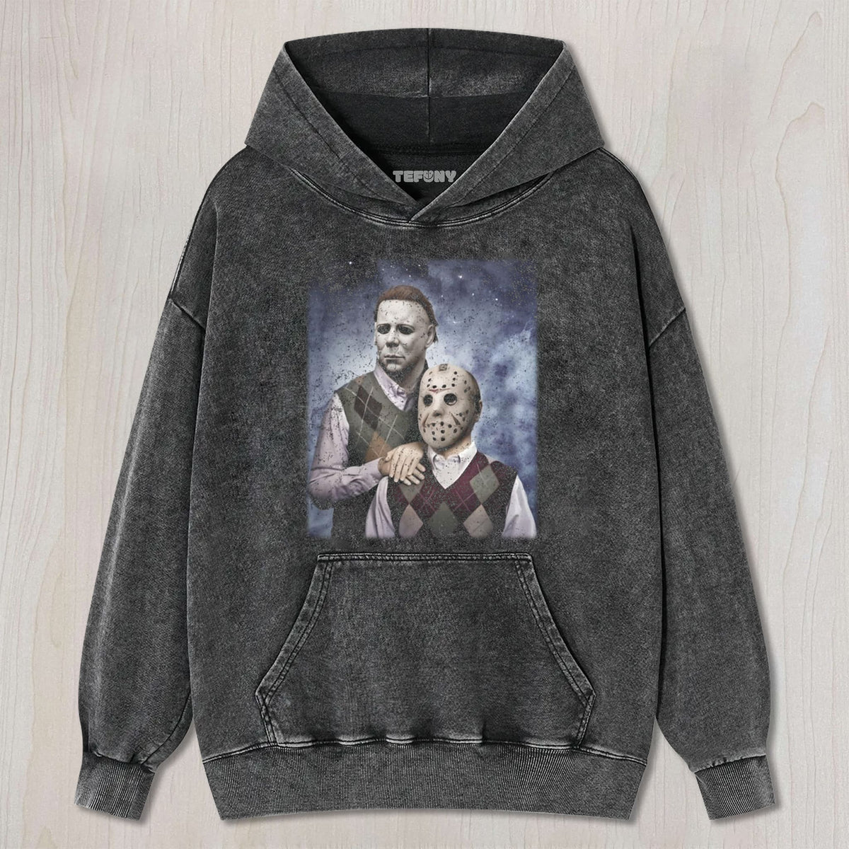 MYERS AND JASON BROTHERS MEME UNISEX TEE, TANK TOP, LAYERED LS, SWEATSHIRT & HOODIE
