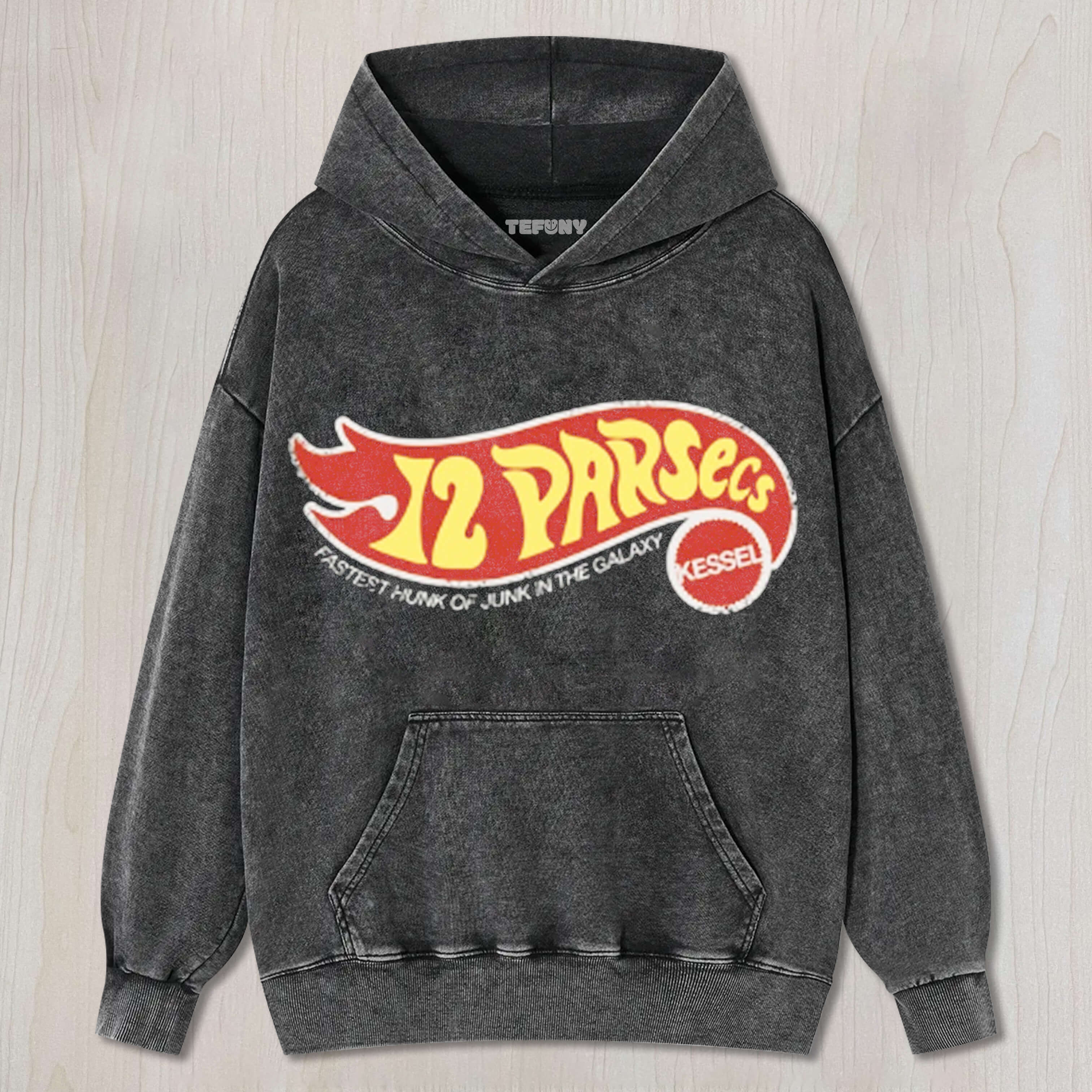 MADE BY KESSEL 12 PARSECS KESSEL FASTEST HUNK OF JUNK IN THE GALAXY STAWAR TEE & SWEAT & HOOD