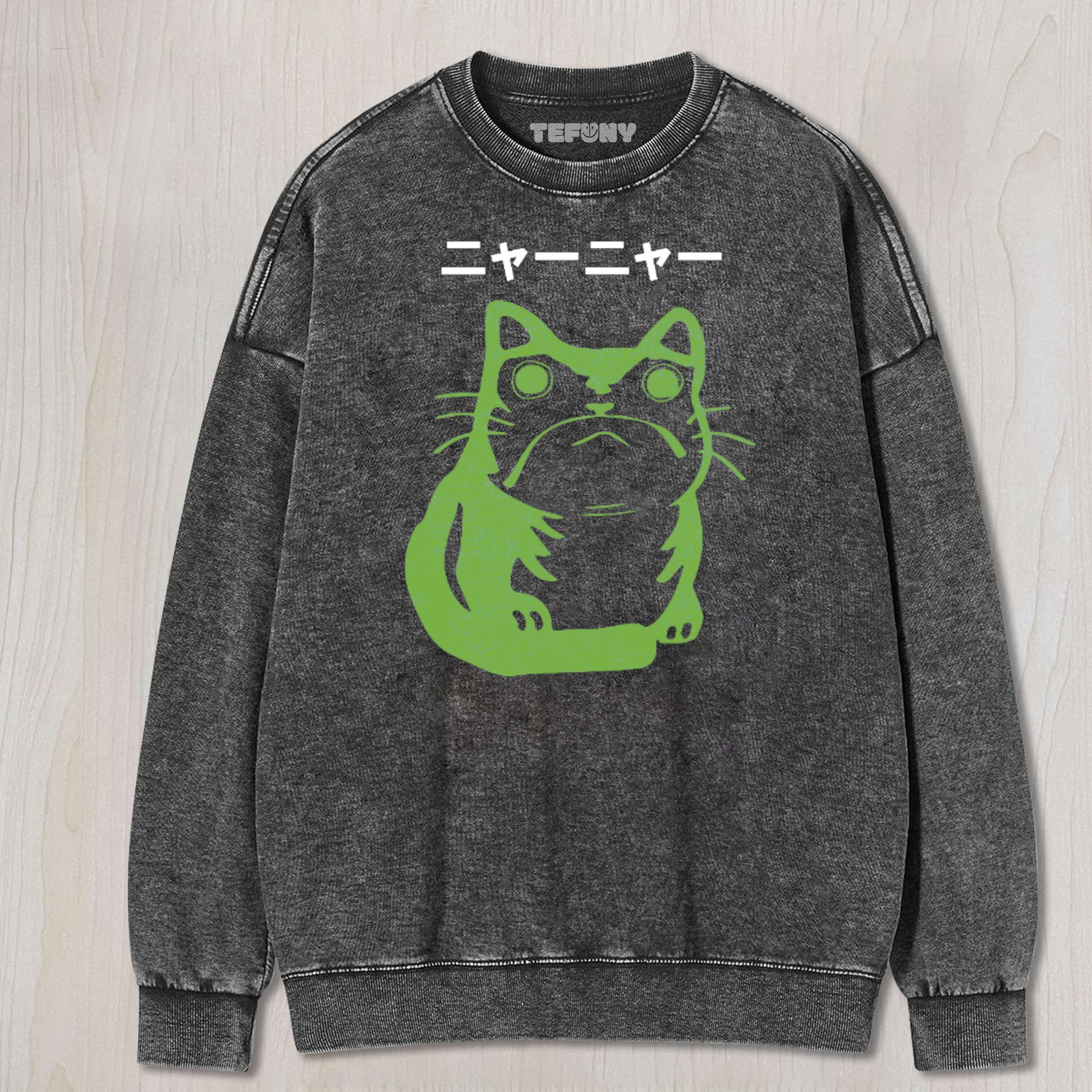 MATSUMOTO HOJI CAT WRINKLE-RESISTANT TEE & SWEAT & HOOD