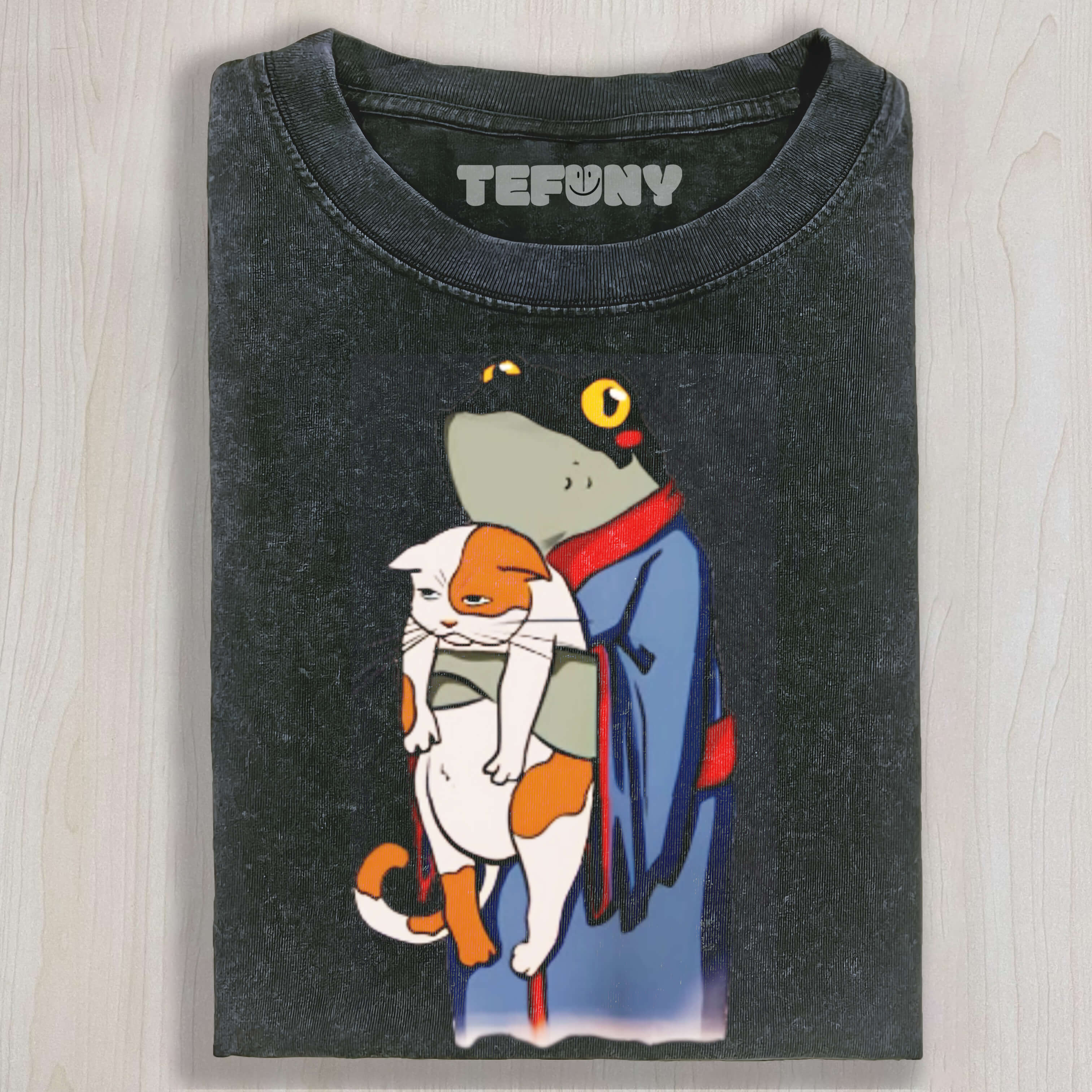 MATSUMOTO HOJI FROG WRINKLE-RESISTANT TEE & SWEAT & HOOD