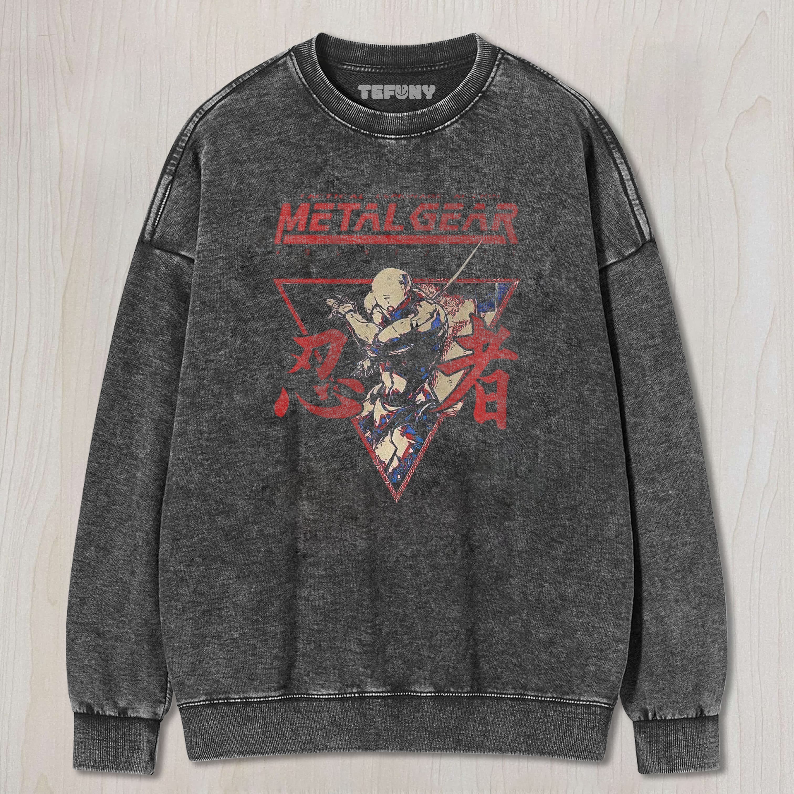 METAL GEAR SOLID WASHED T-SHIRT