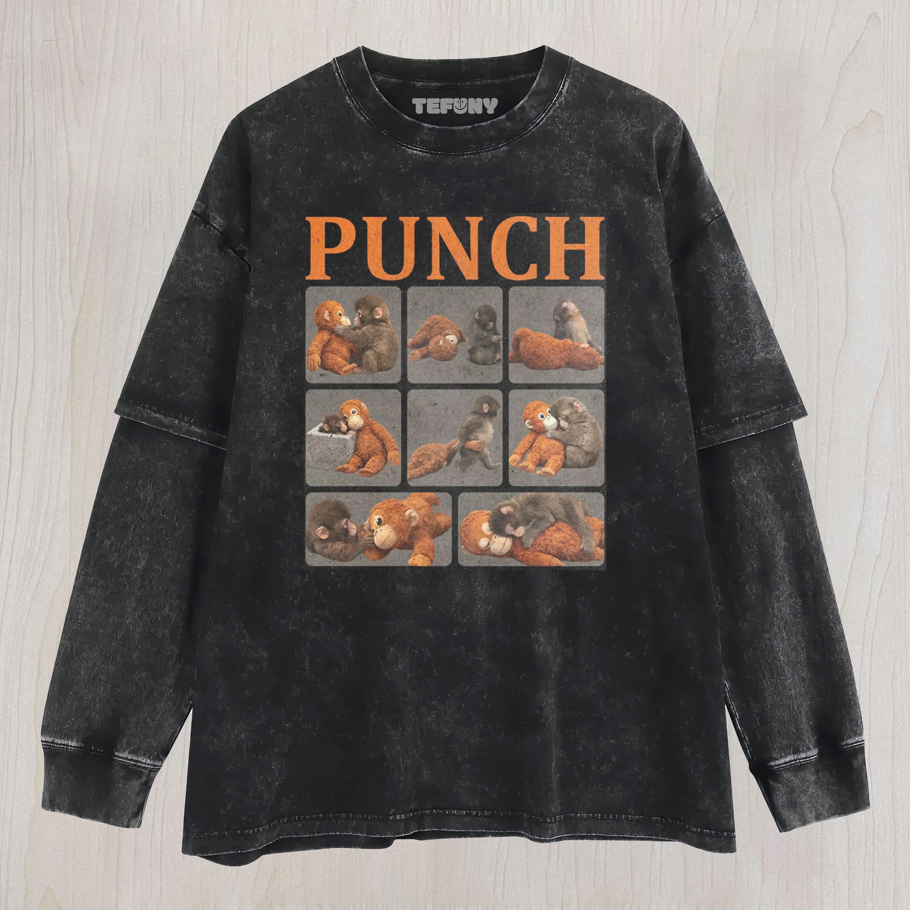 MONKEY PUNCH BABY-4 LAYERED LONG SLEEVE