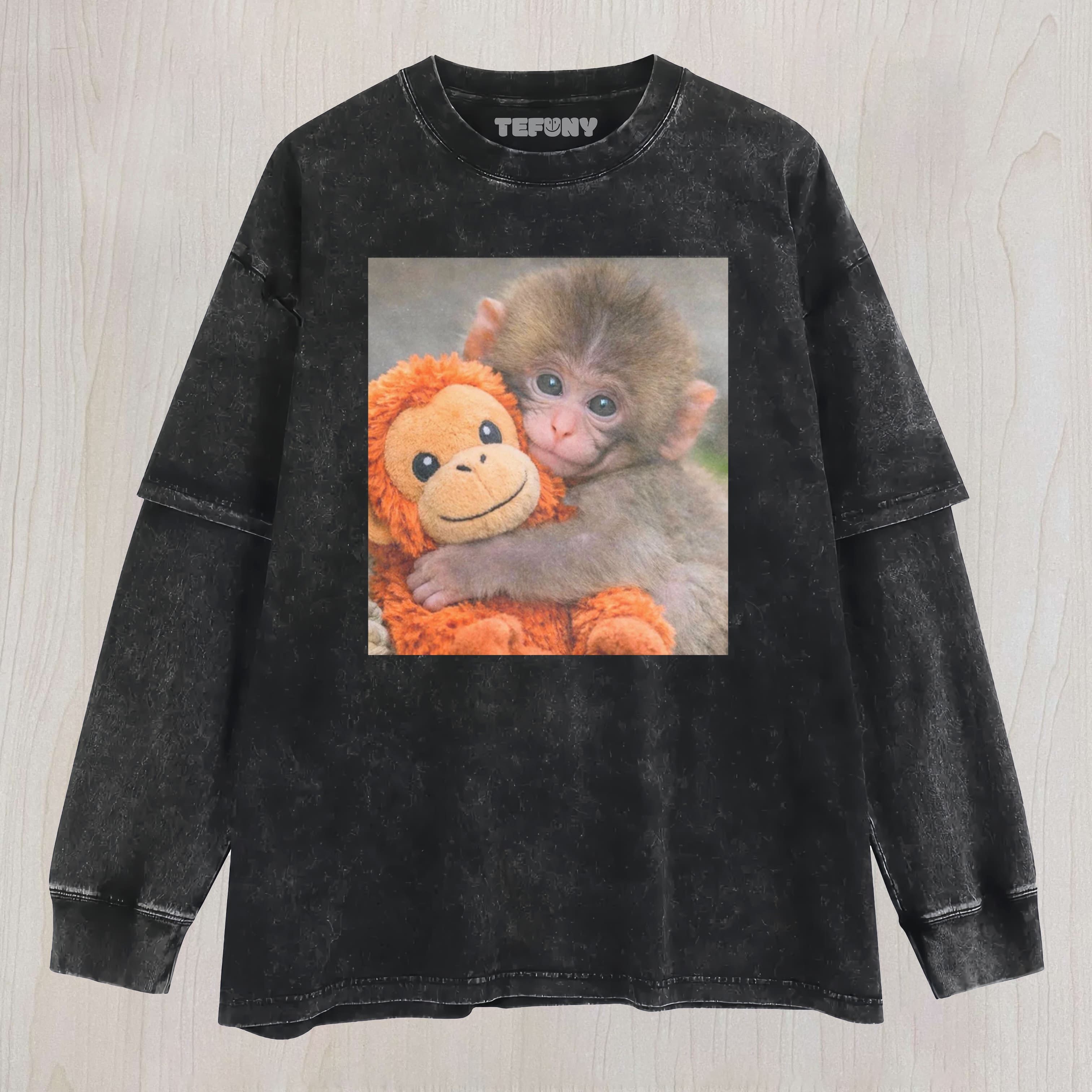 MONKEY PUNCH BABY LAYERED LONG SLEEVE