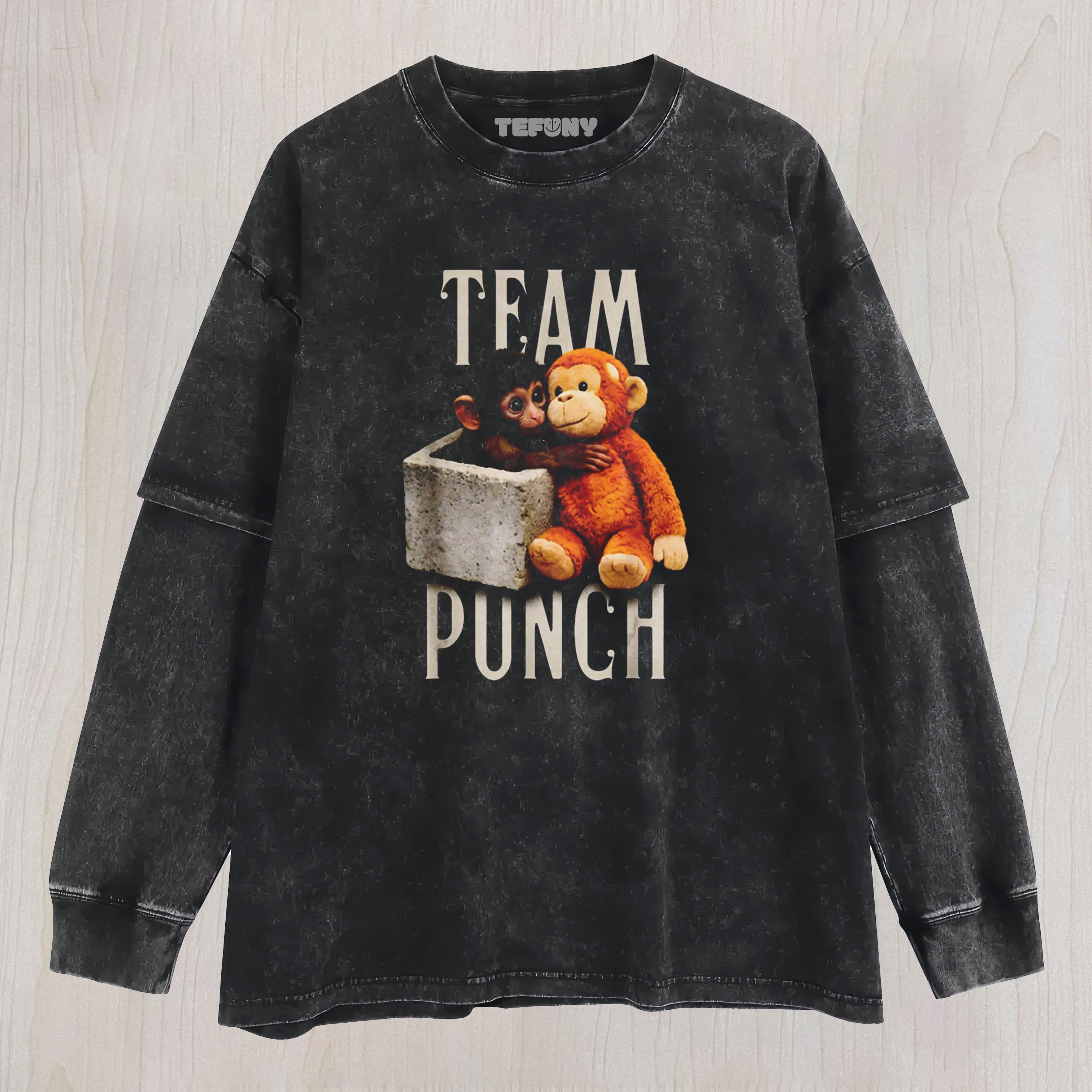 MONKEY PUNCH BABY LAYERED LONG SLEEVE