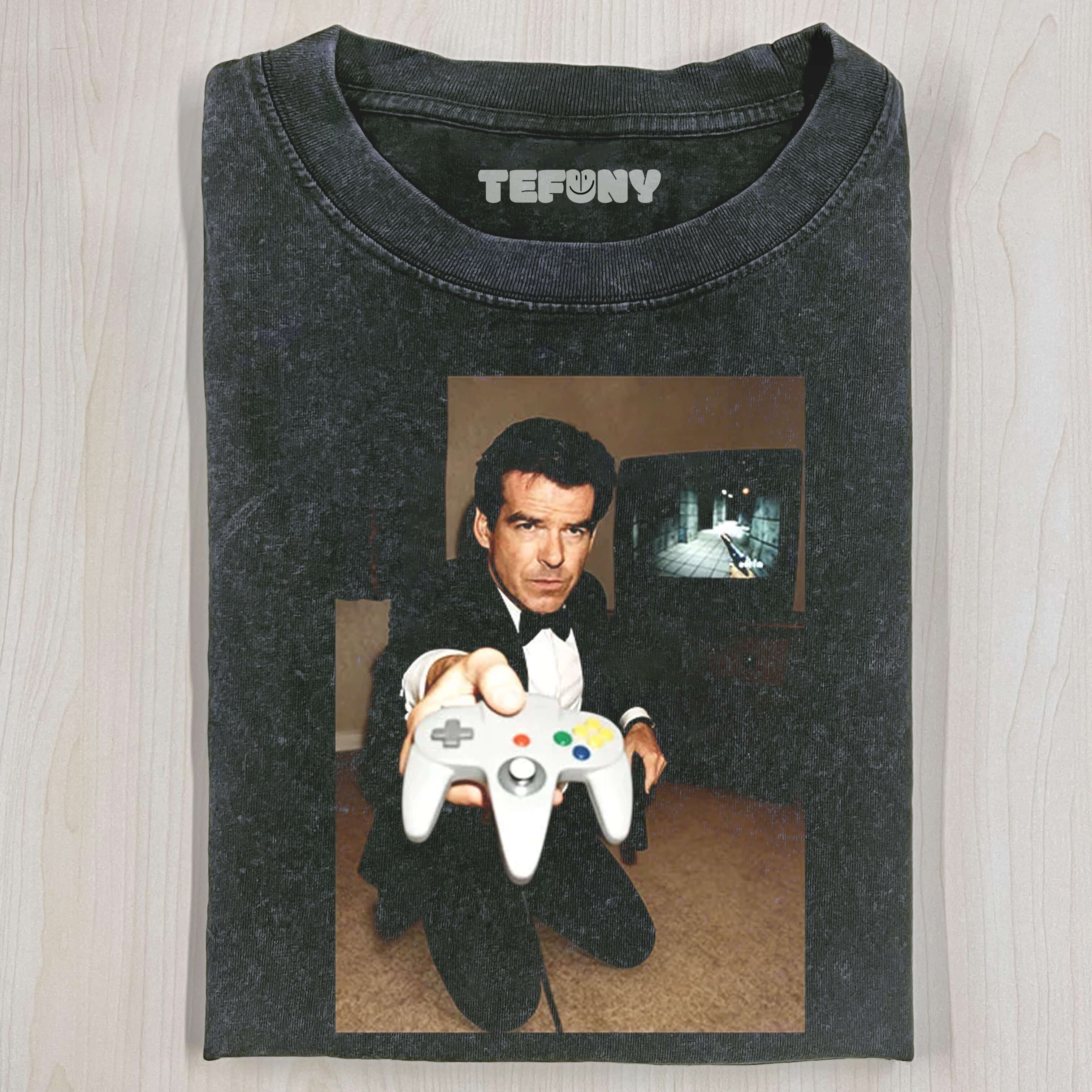 N64 JAMES BOND RETRO GAME V2 T-SHIRT