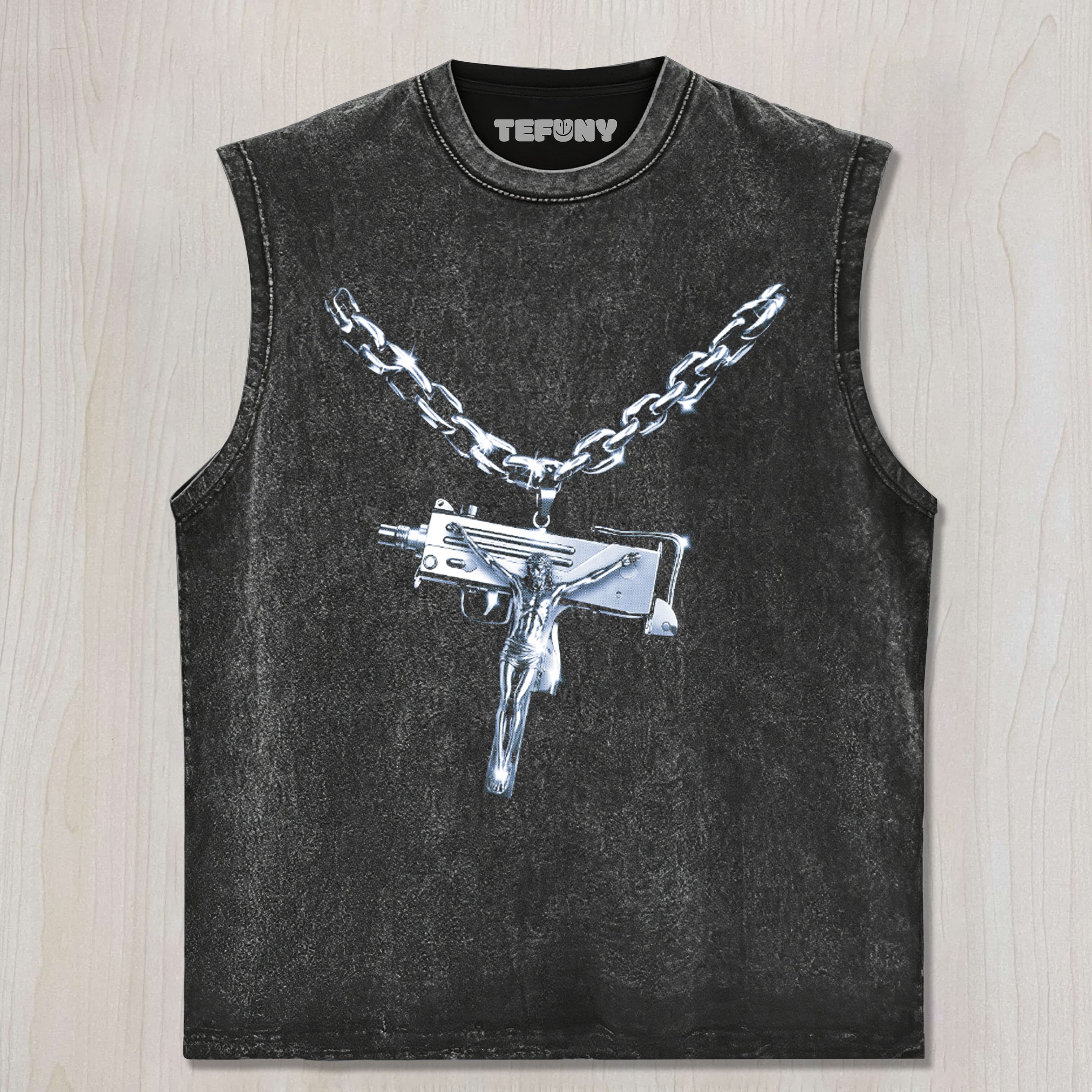 NECKLACE GUN UNISEX TEE, TANK TOP, LAYERED LS, SWEATSHIRT & HOODIE