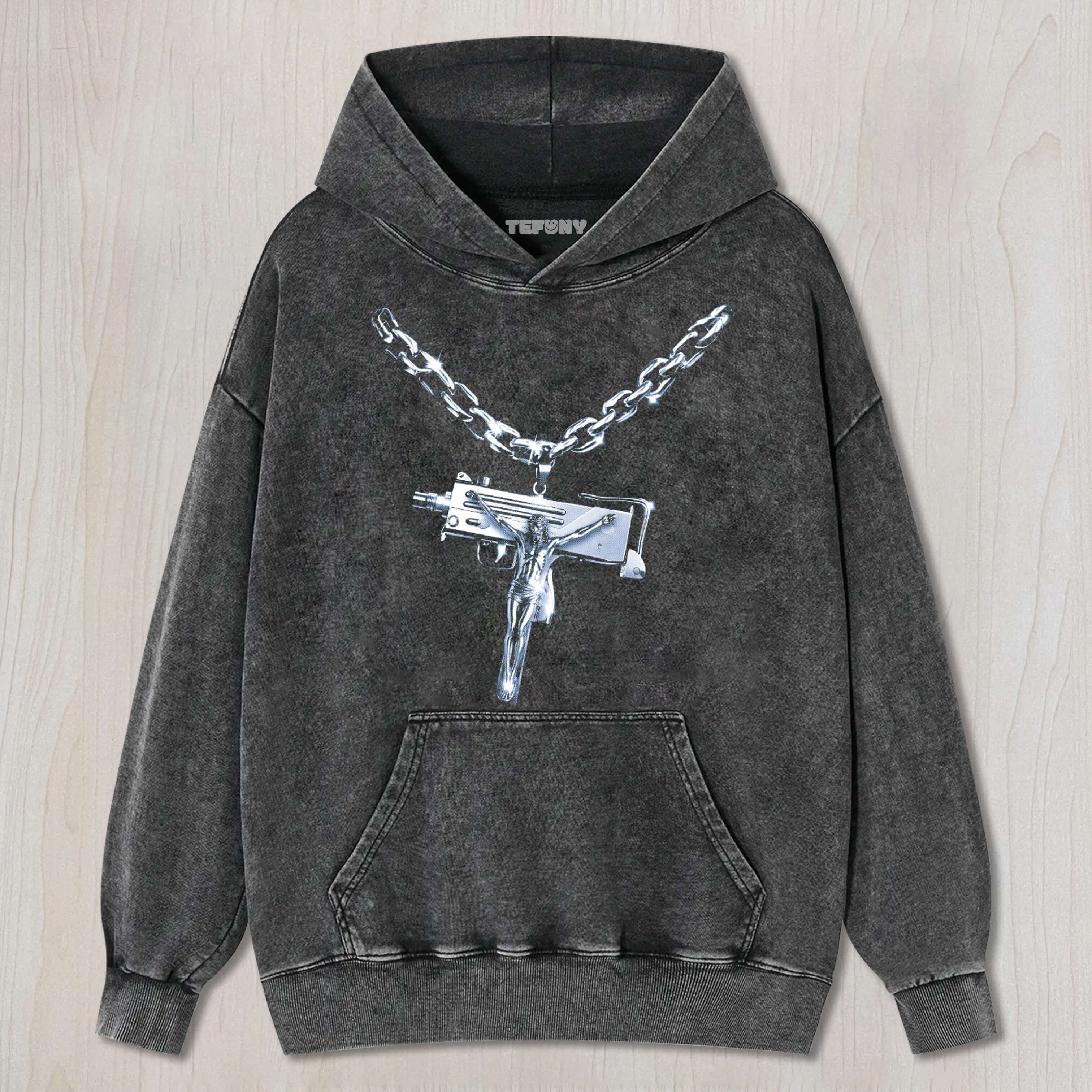 NECKLACE GUN UNISEX TEE, TANK TOP, LAYERED LS, SWEATSHIRT & HOODIE