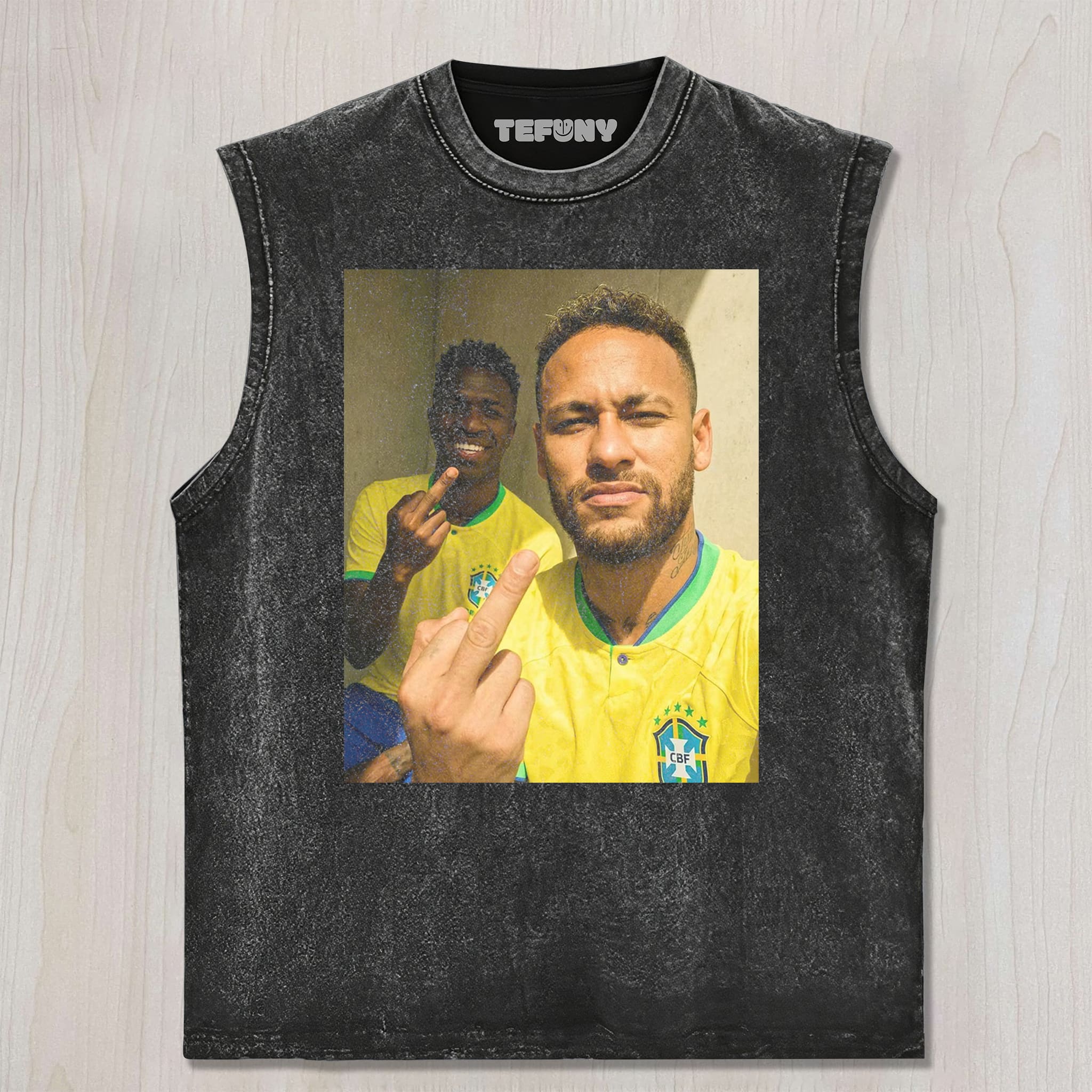NEYMAR & VINÍCIUS JÚNIOR UNISEX TEE, TANK TOP, LAYERED LS, SWEATSHIRT & HOODIE