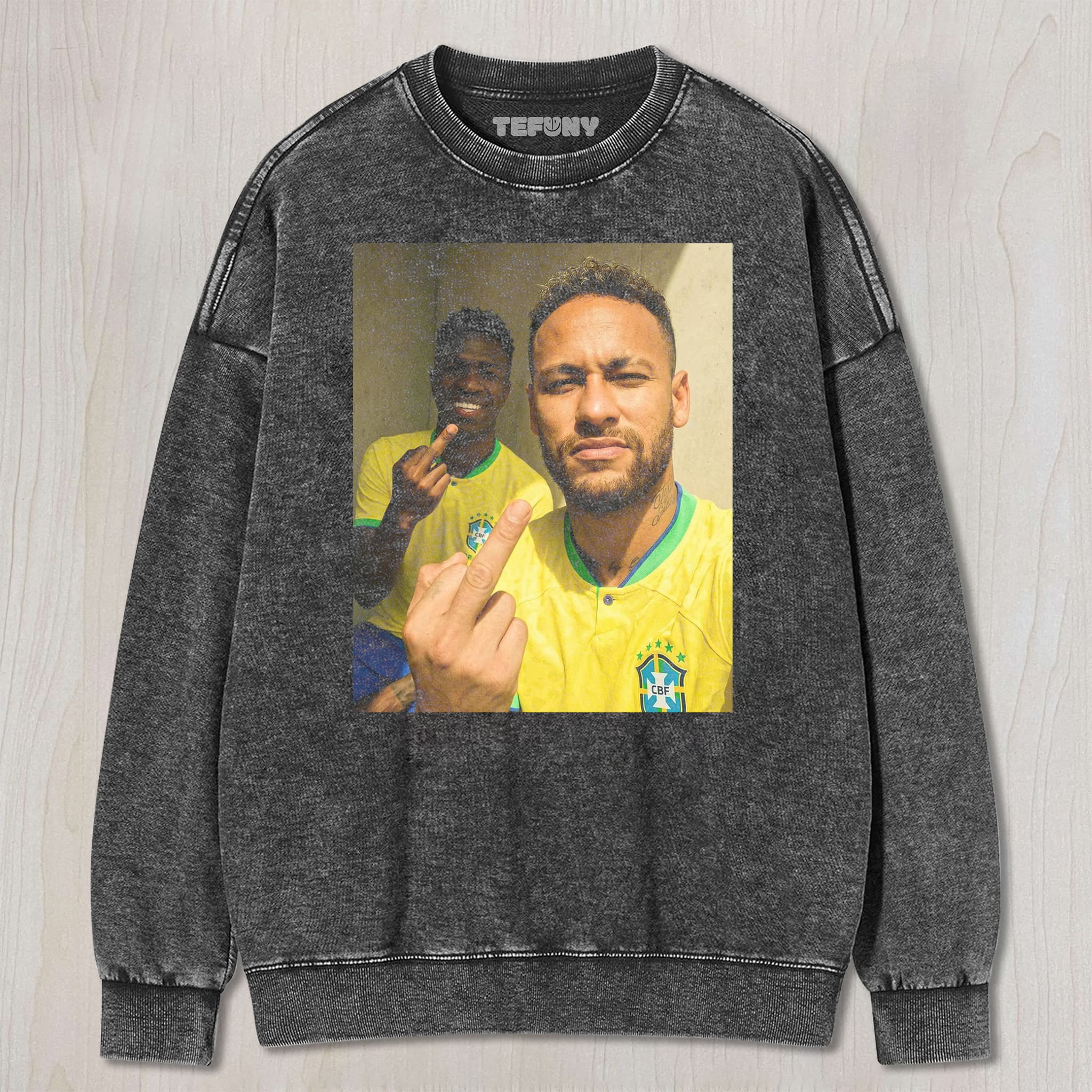 NEYMAR & VINÍCIUS JÚNIOR UNISEX TEE, TANK TOP, LAYERED LS, SWEATSHIRT & HOODIE