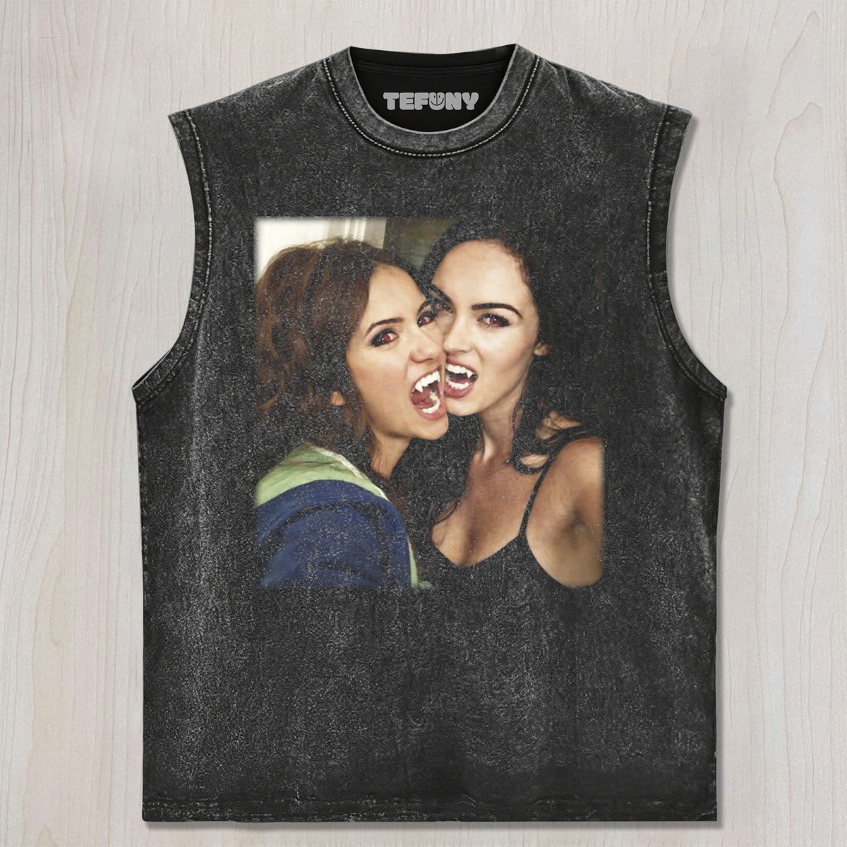 NINA DOBREV AND MEGAN FOX UNISEX TEE, TANK TOP, LAYERED LS, SWEATSHIRT & HOODIE