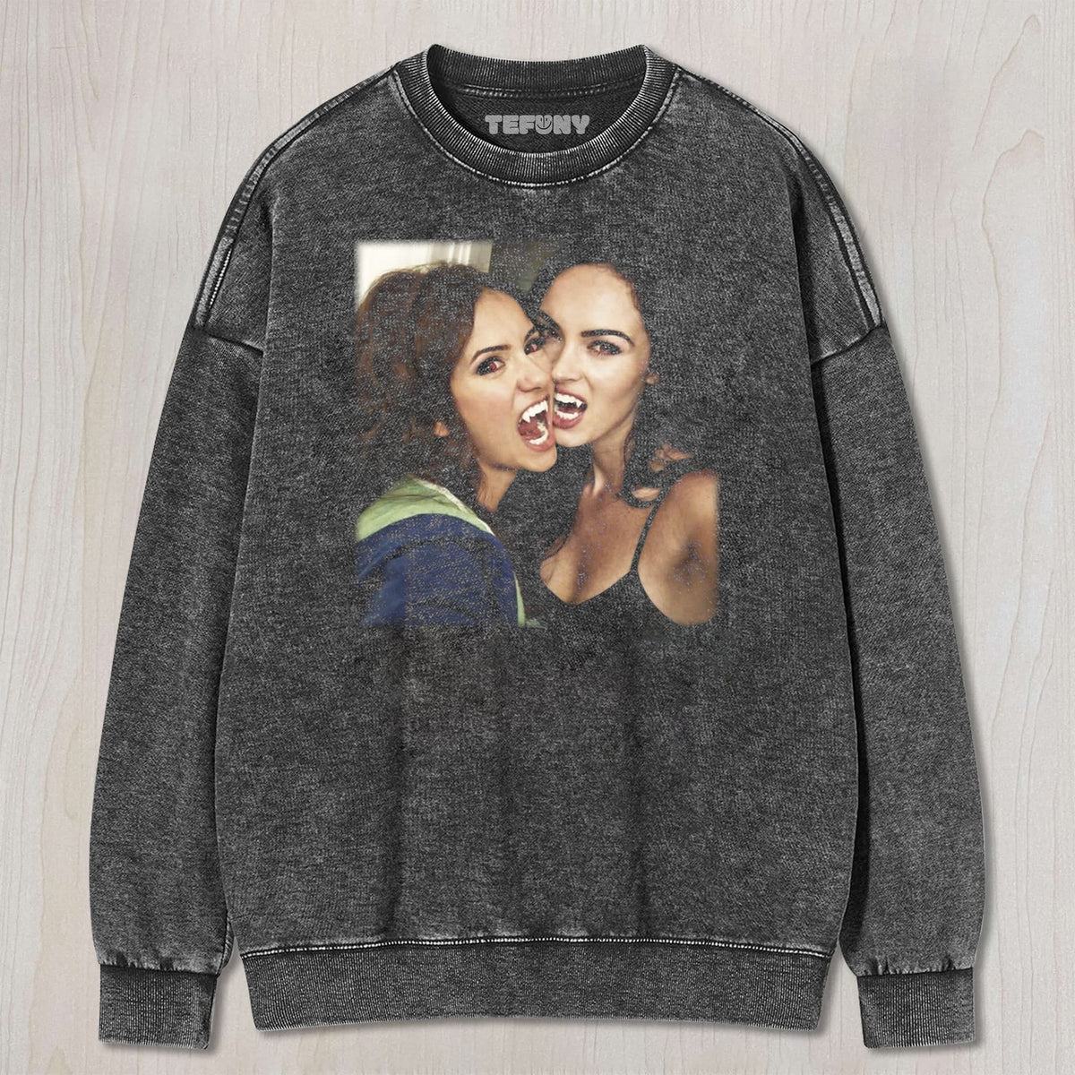 NINA DOBREV AND MEGAN FOX UNISEX TEE, TANK TOP, LAYERED LS, SWEATSHIRT & HOODIE