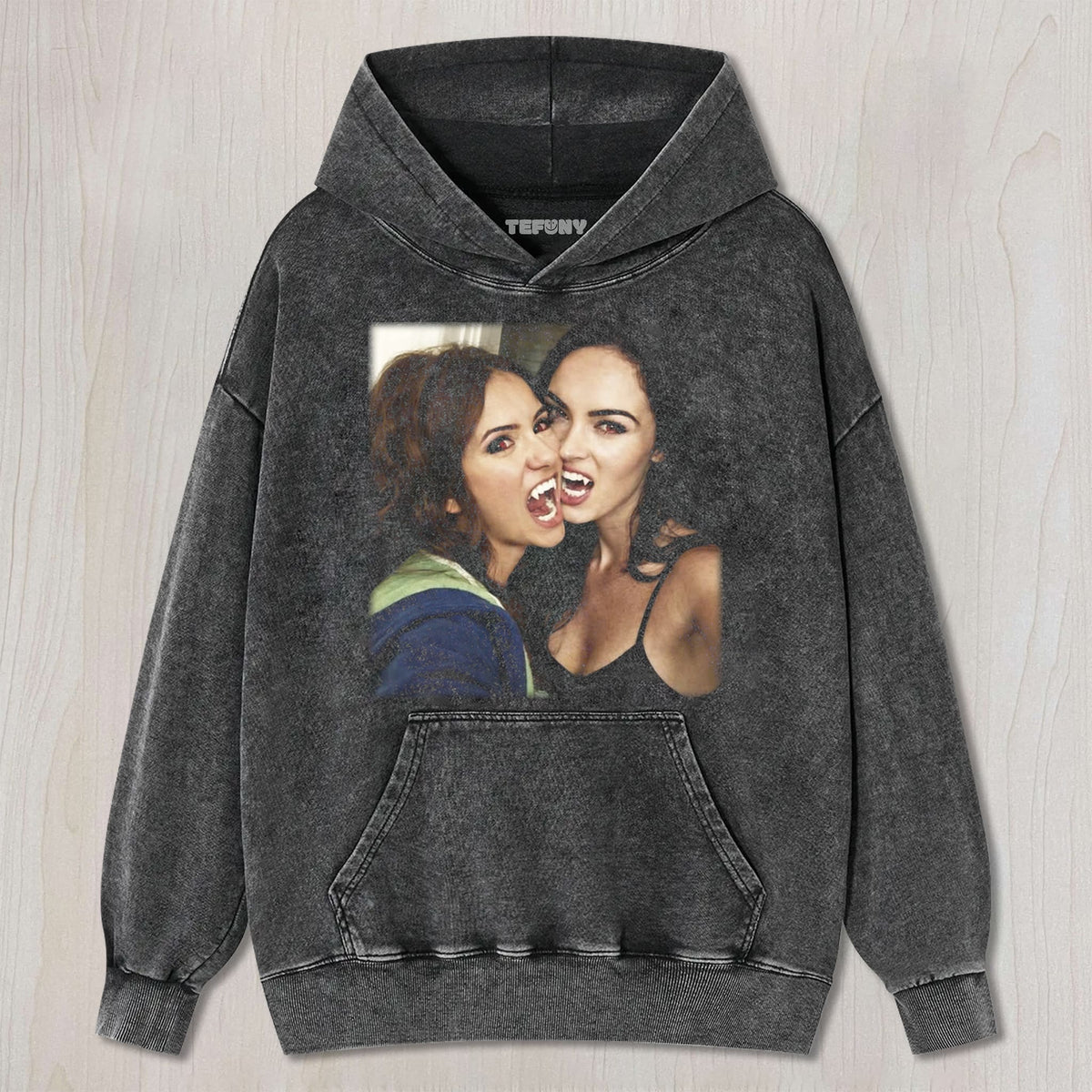 NINA DOBREV AND MEGAN FOX UNISEX TEE, TANK TOP, LAYERED LS, SWEATSHIRT & HOODIE