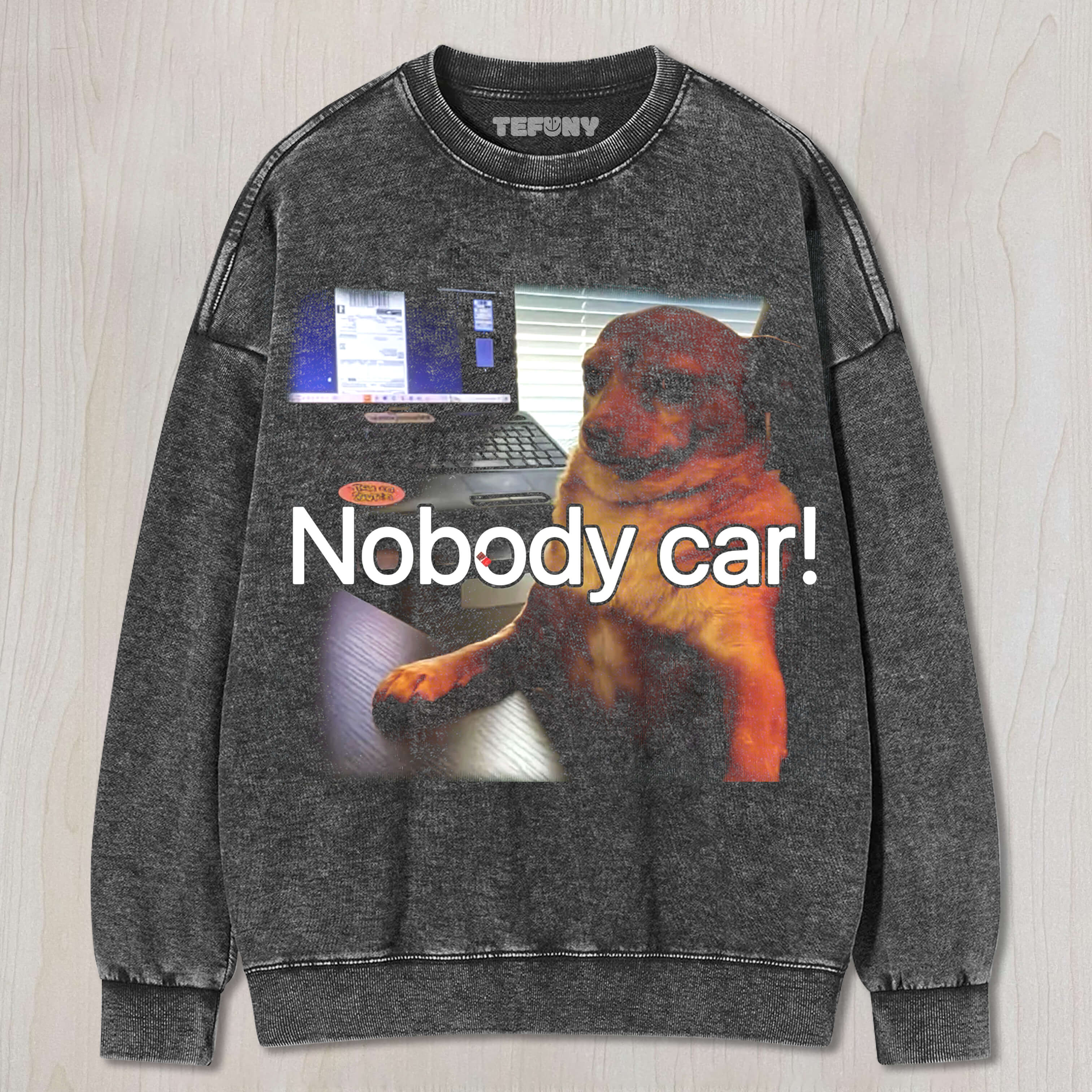 NOBODY CAR ABOUT SHORT-SLEEVED T-SHIRTS