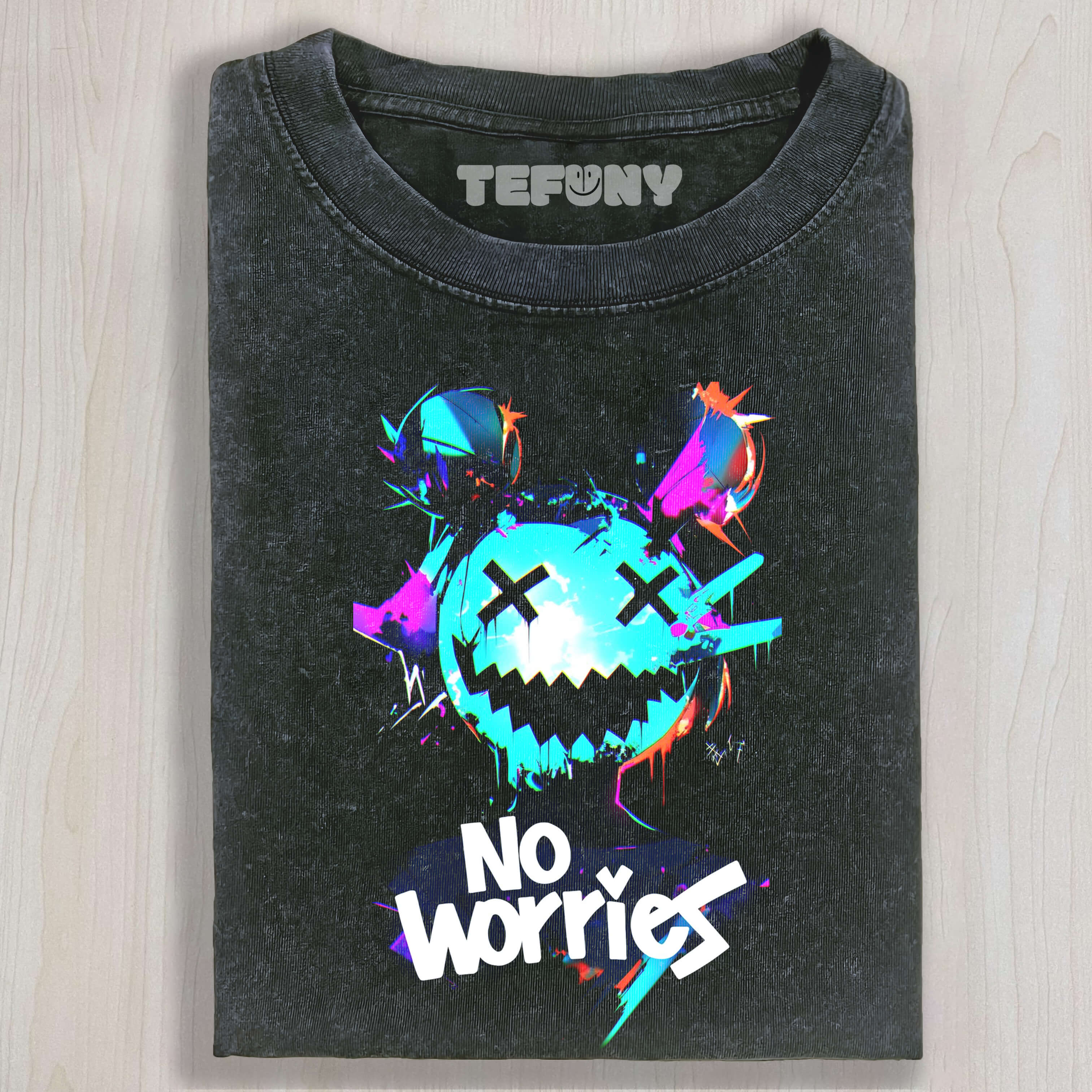 NO WORRIES TEE & SWEAT & HOOD