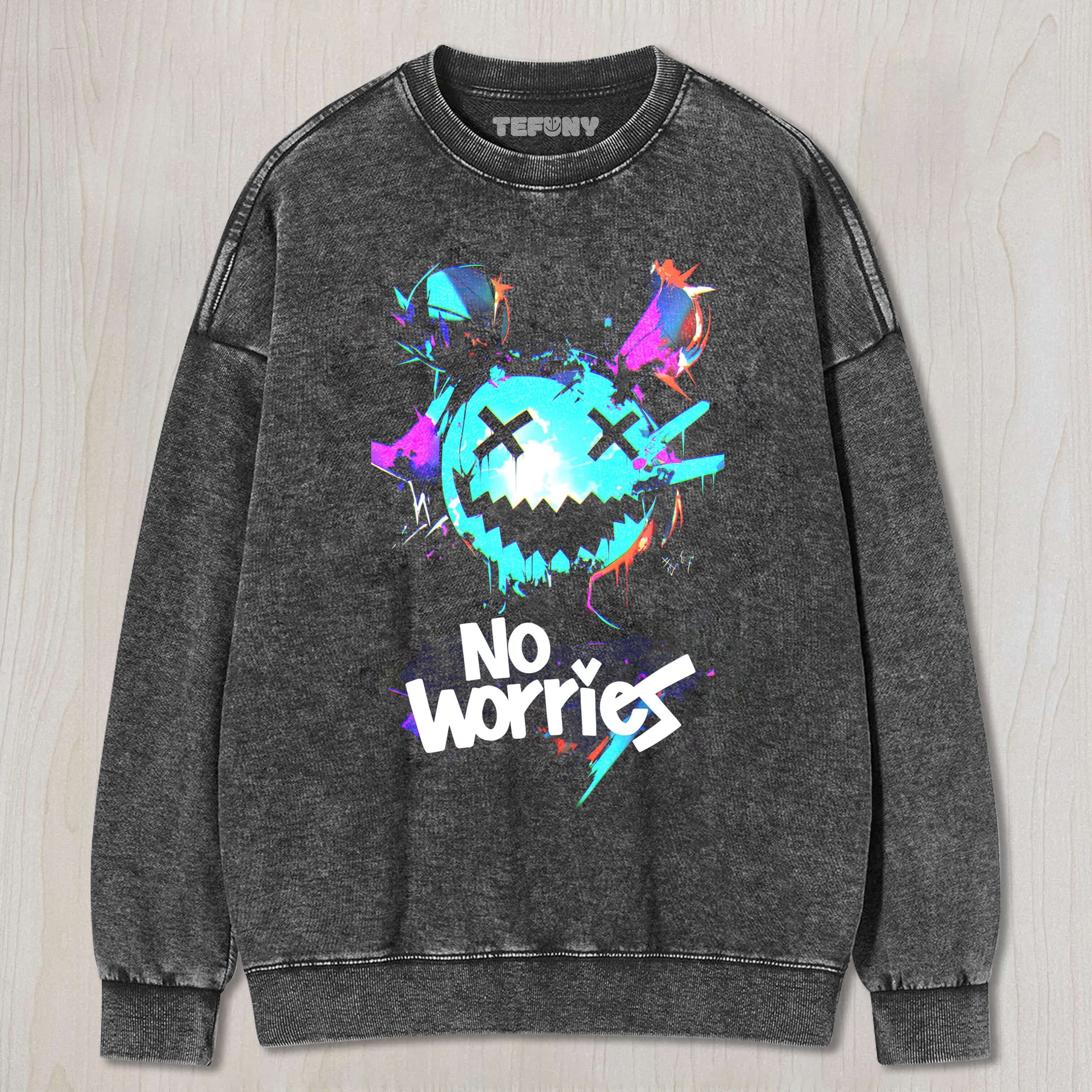 NO WORRIES TEE & SWEAT & HOOD