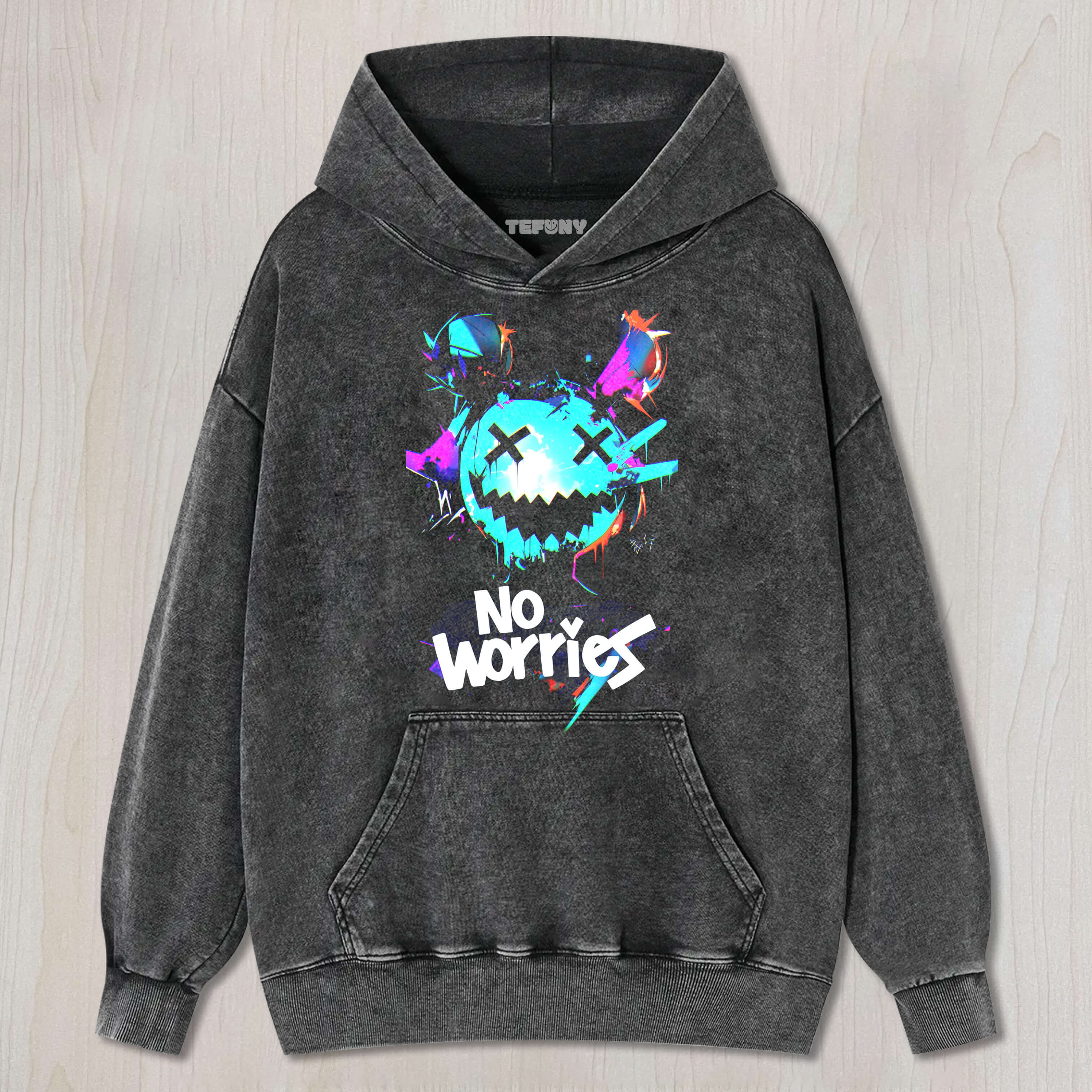 NO WORRIES TEE & SWEAT & HOOD