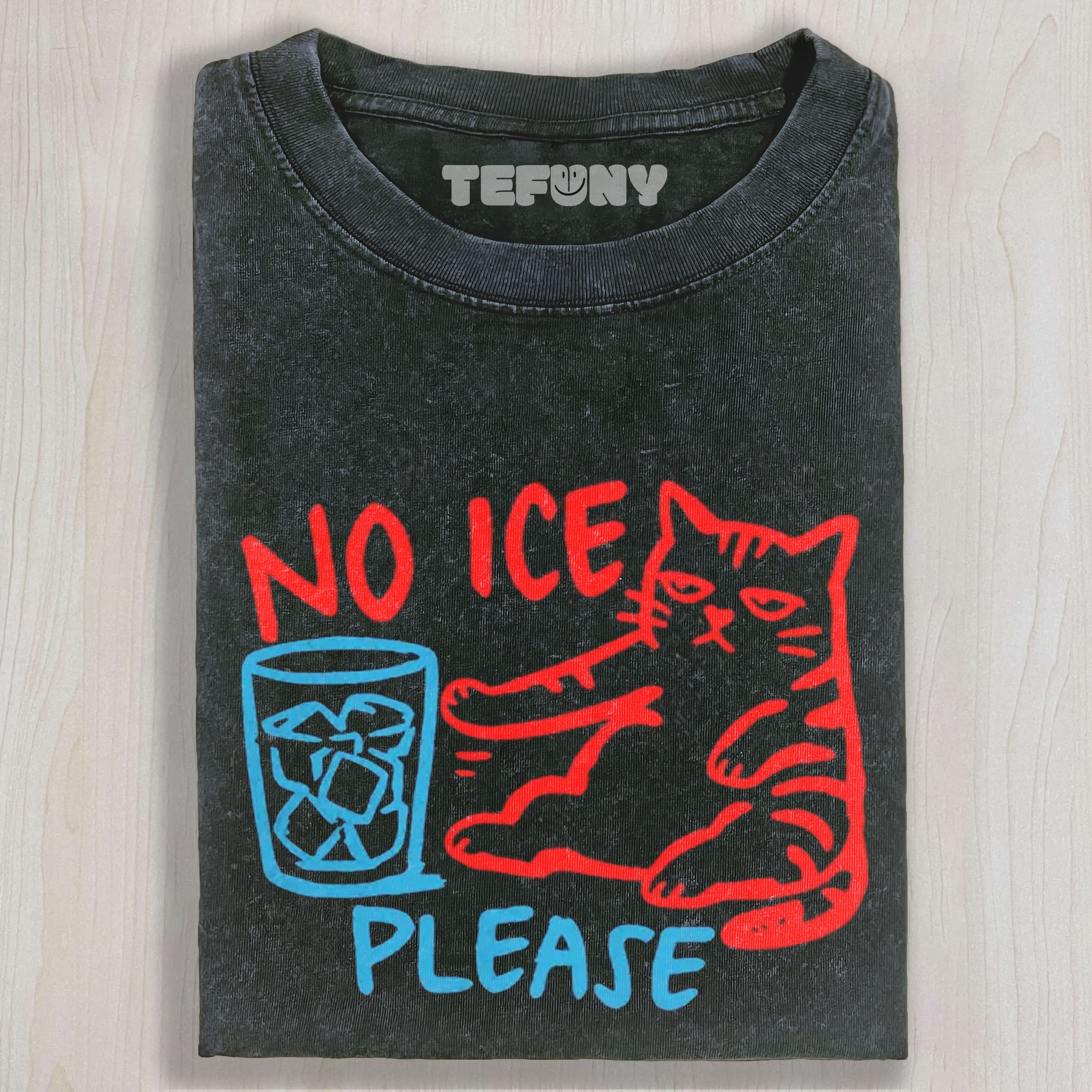 NO ICE CAT MEME TEE & SWEAT & HOOD