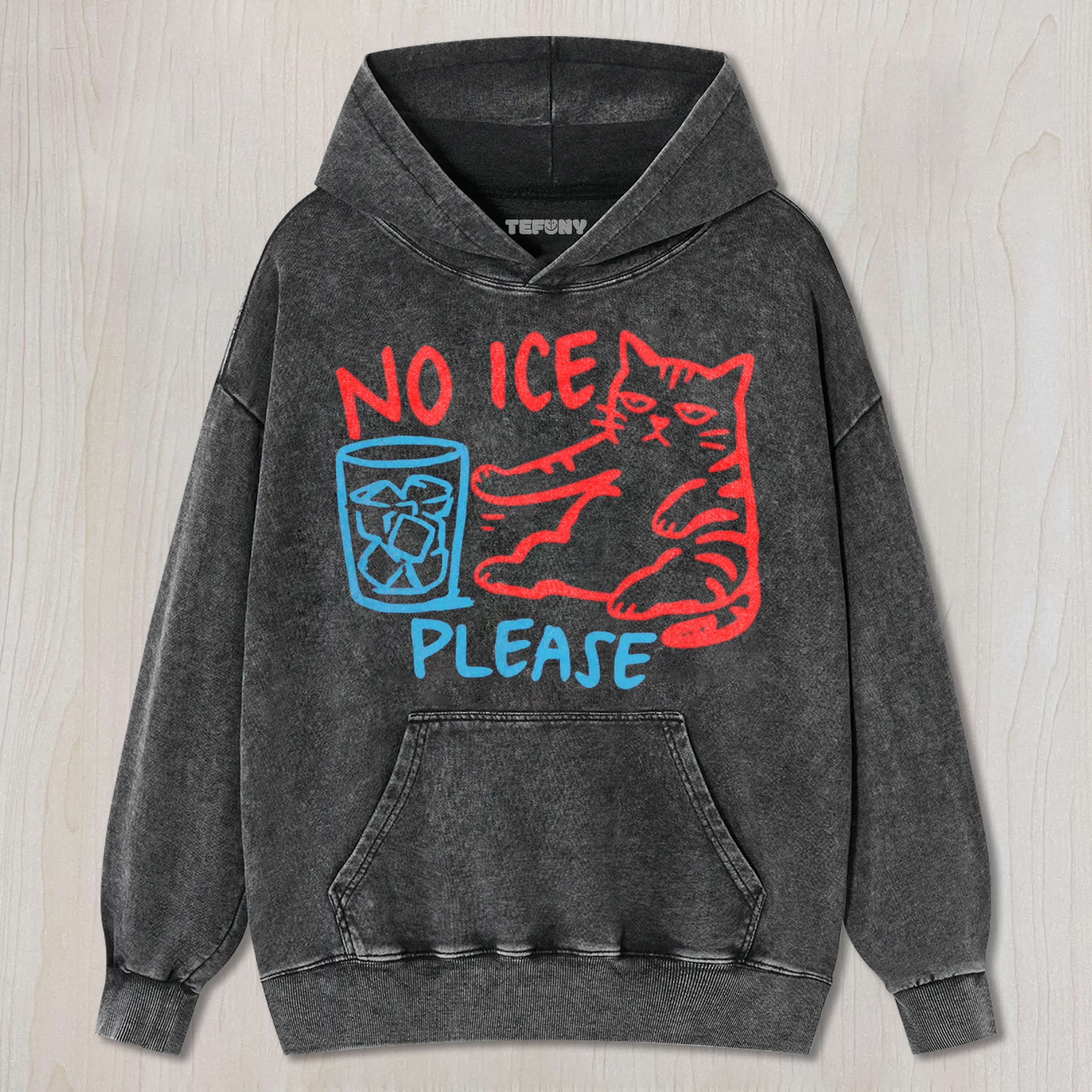 NO ICE CAT MEME TEE & SWEAT & HOOD