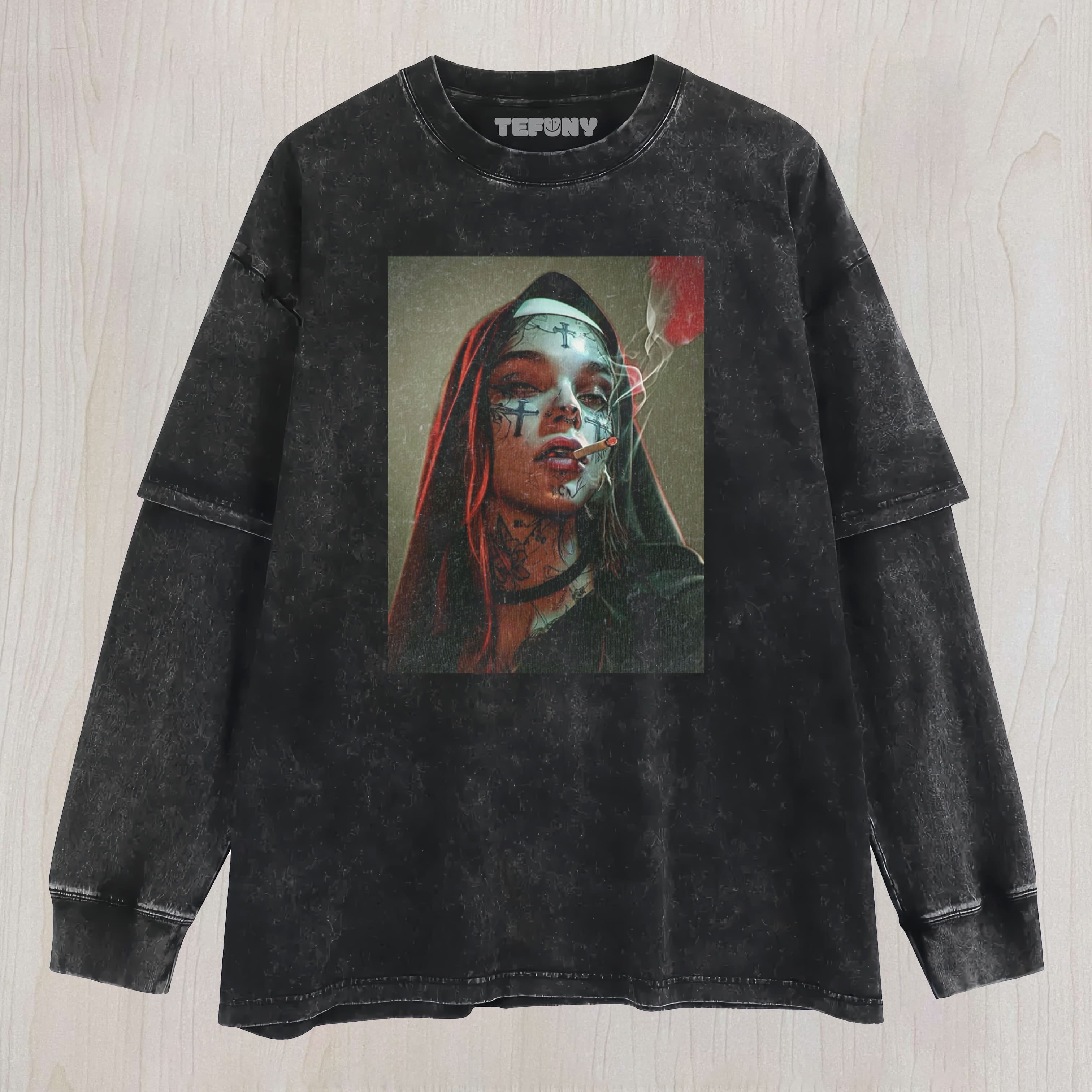NUNS-9 LAYERED LONG SLEEVE