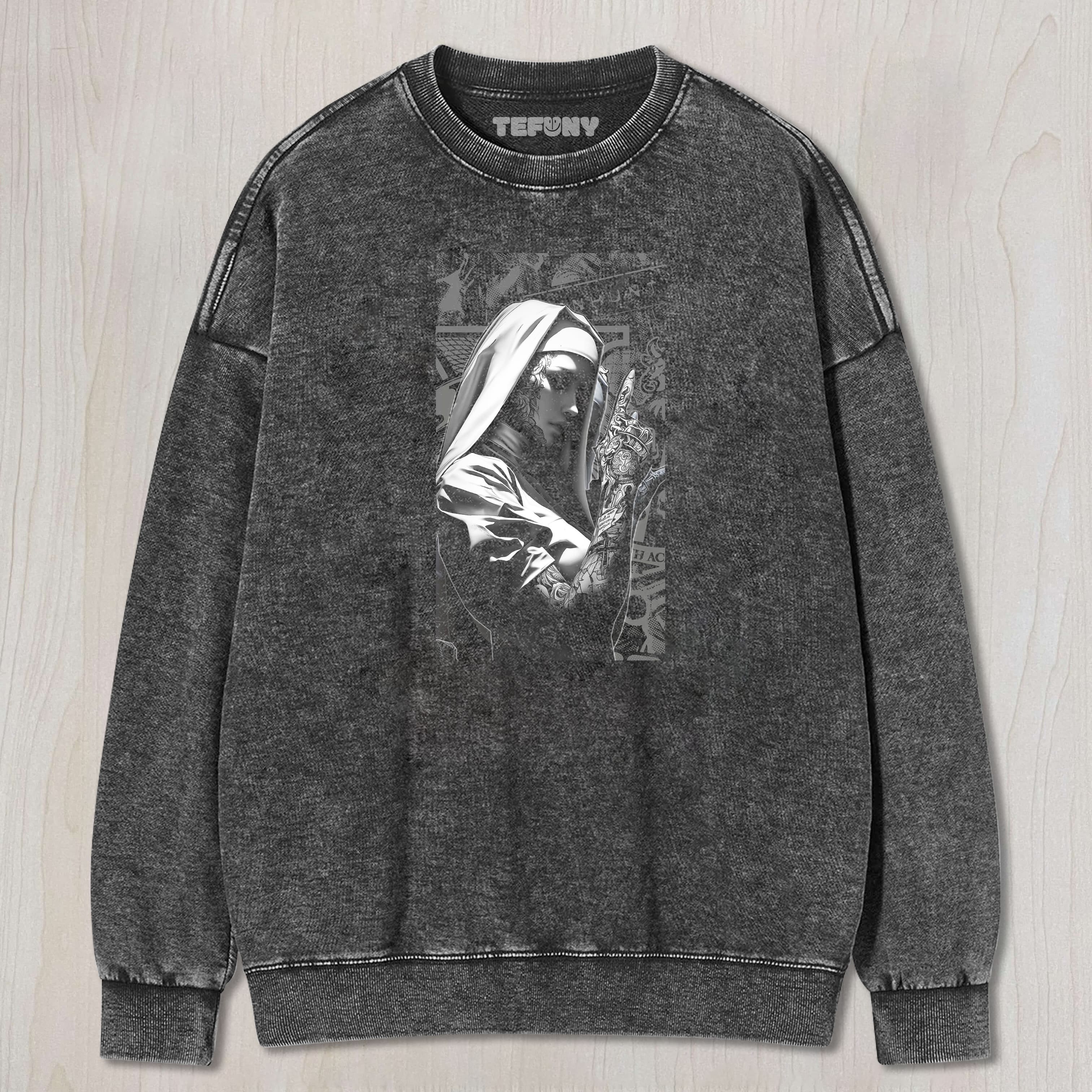 NUNS UNISEX TEE, TANK TOP, LAYERED LS, SWEATSHIRT & HOODIE