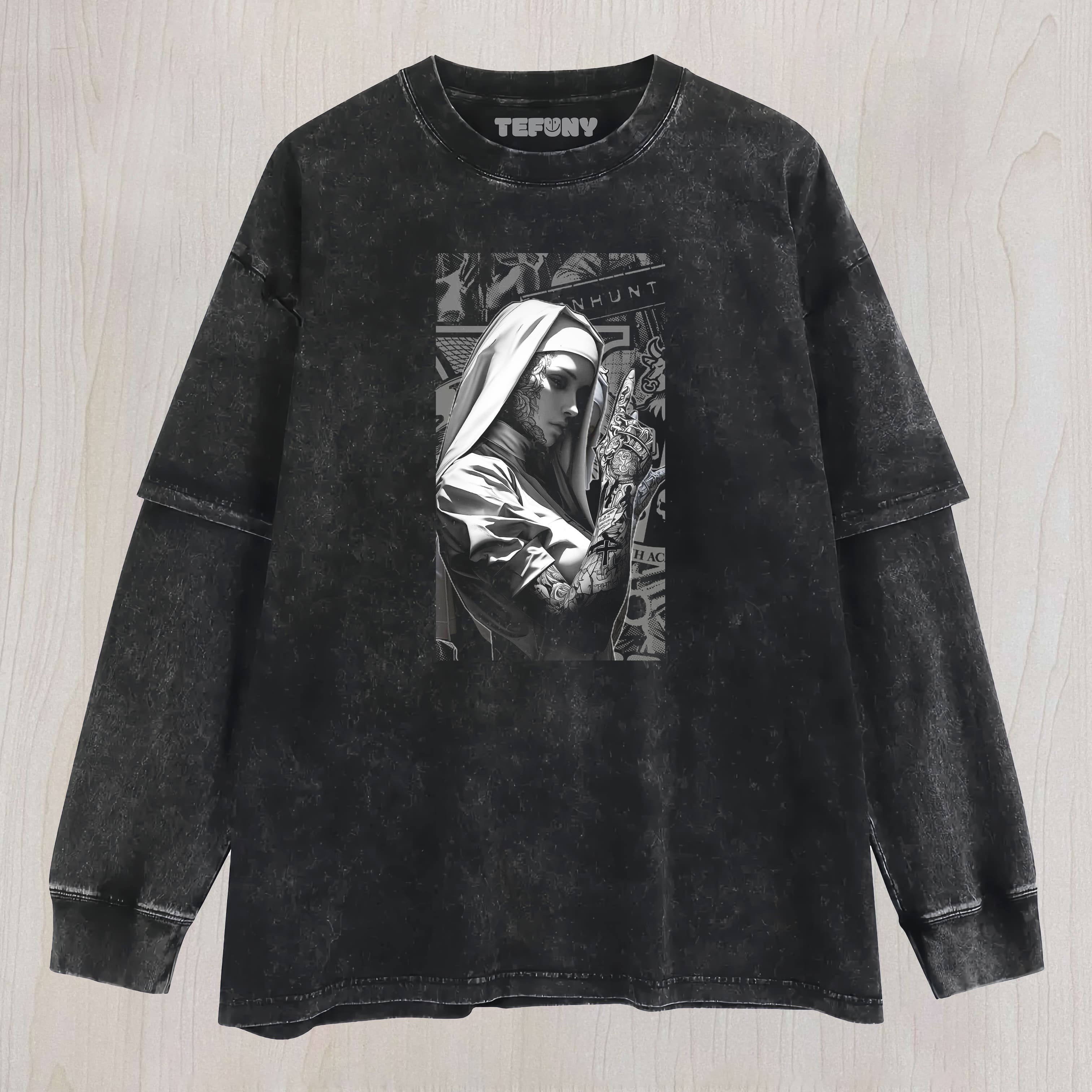 NUNS UNISEX TEE, TANK TOP, LAYERED LS, SWEATSHIRT & HOODIE